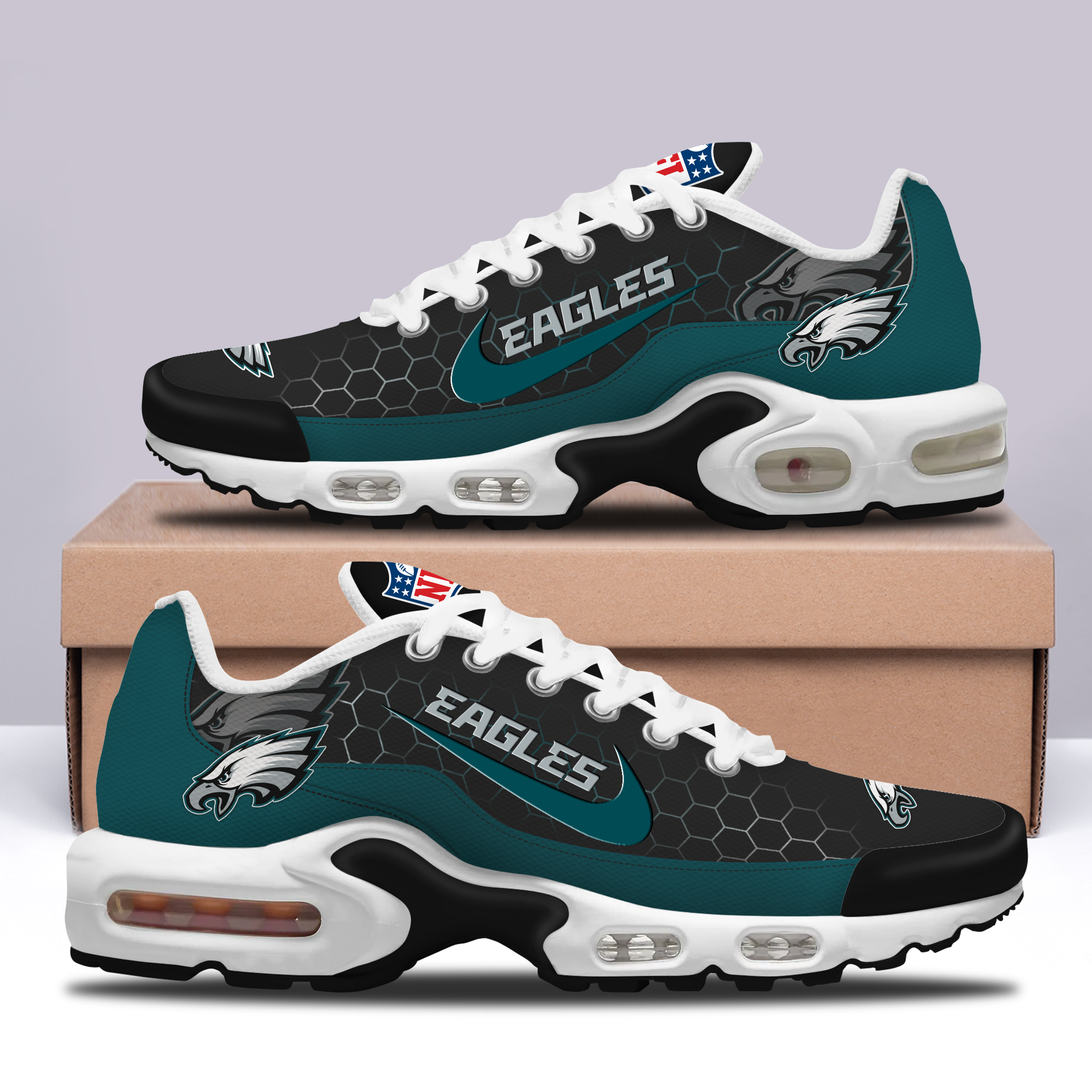 Ideafootwear Philadelphia Eagles TN Shoes Sneakers For Men And Women