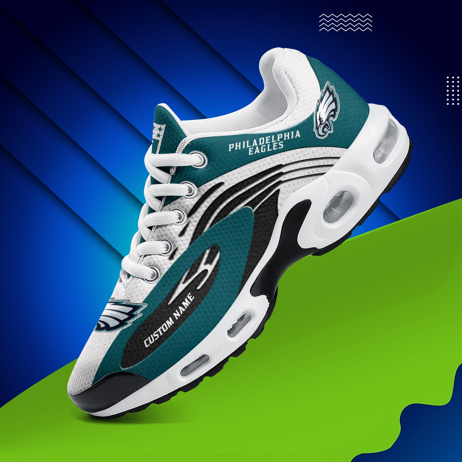 Ideafootwear Philadelphia Eagles TN Shoes Sneakers For Men And Women