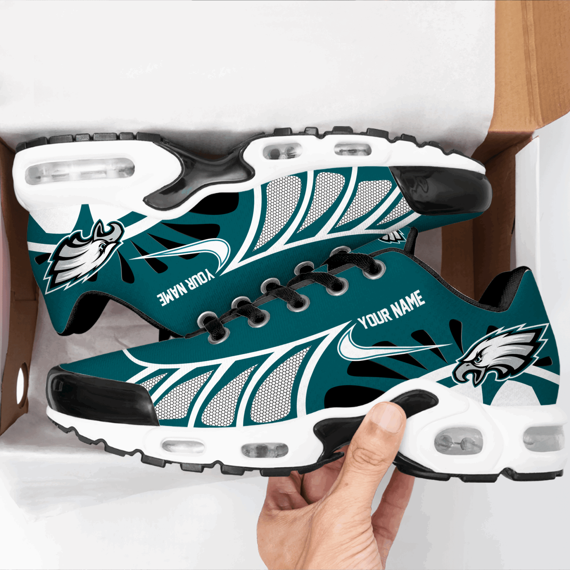 Ideafootwear Philadelphia Eagles TN Shoes Sneakers For Men And Women
