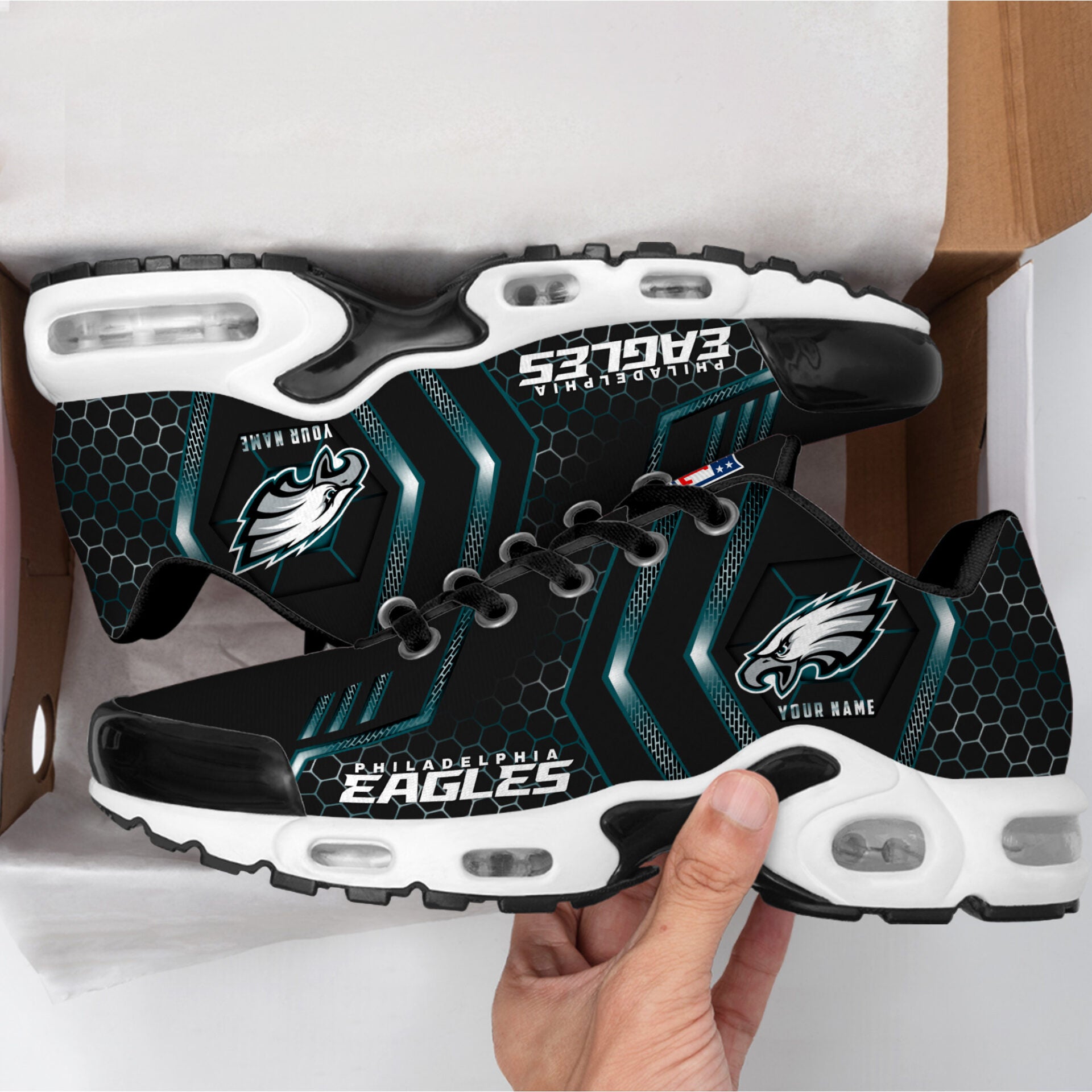 Ideafootwear Philadelphia Eagles TN Shoes Sneakers For Men And Women