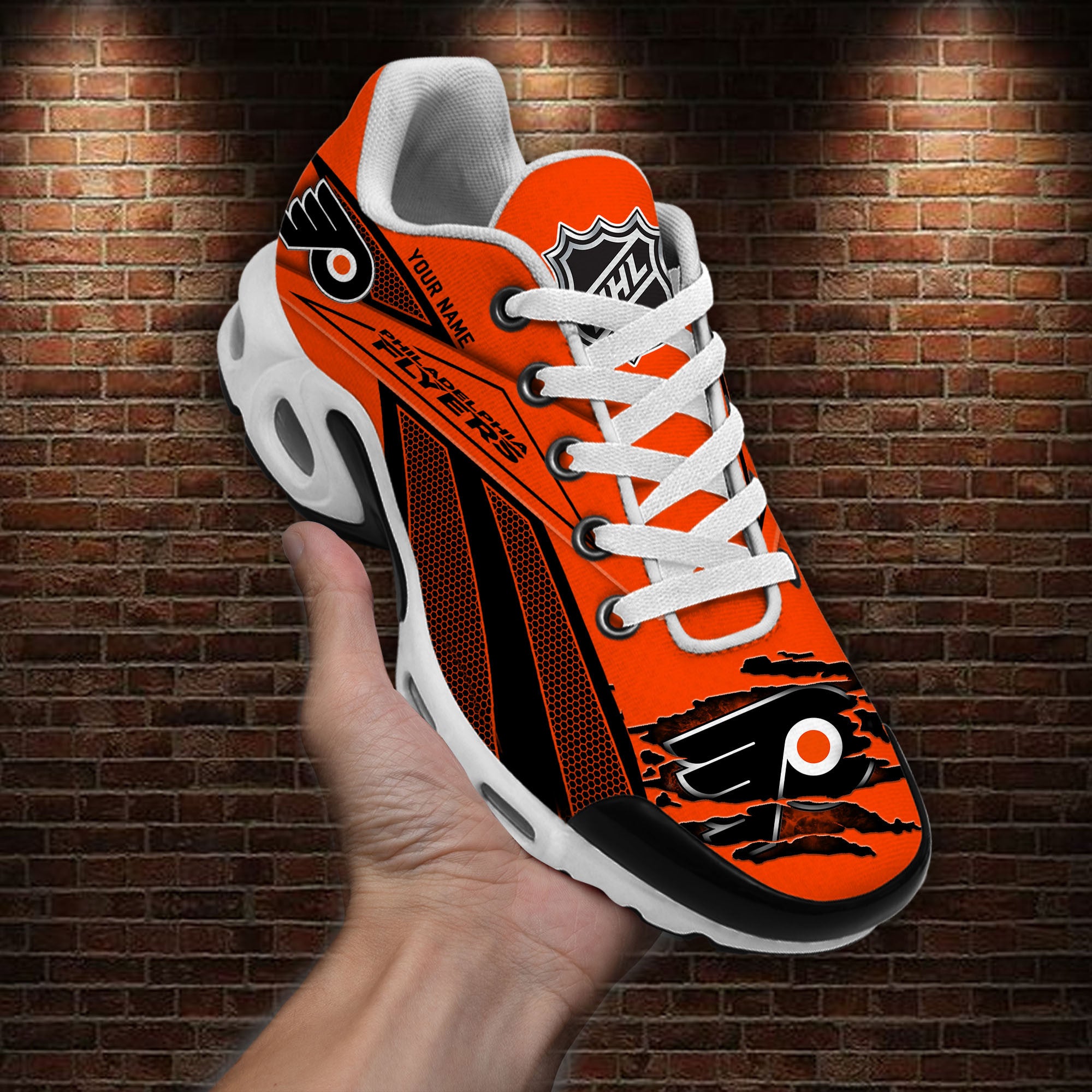 Ideafootwear Philadelphia Flyers TN Shoes Sneakers For Men And Women