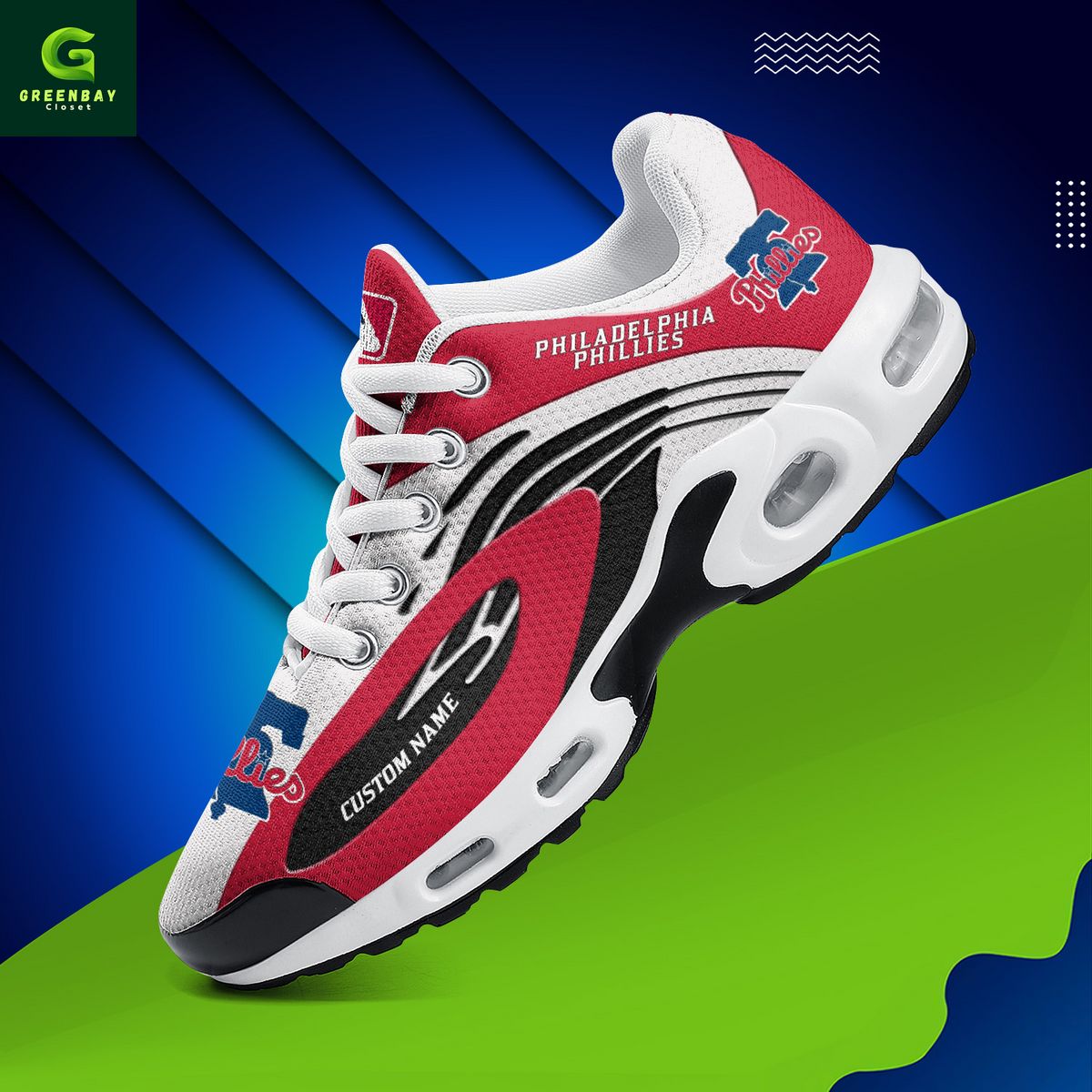 Ideafootwear Philadelphia Phillies TN Shoes Sneakers For Men And Women