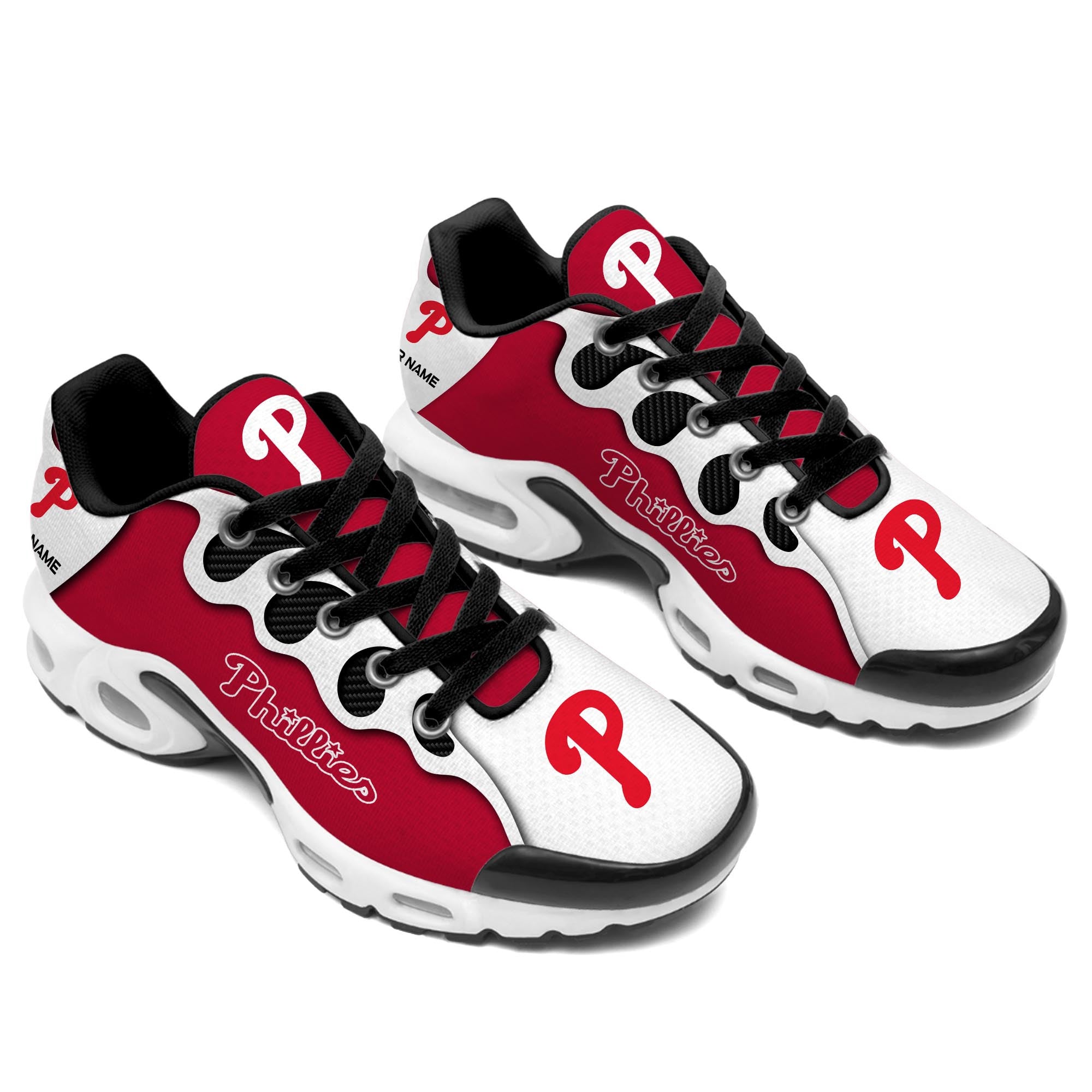 Ideafootwear Philadelphia Phillies TN Shoes Sneakers For Men And Women