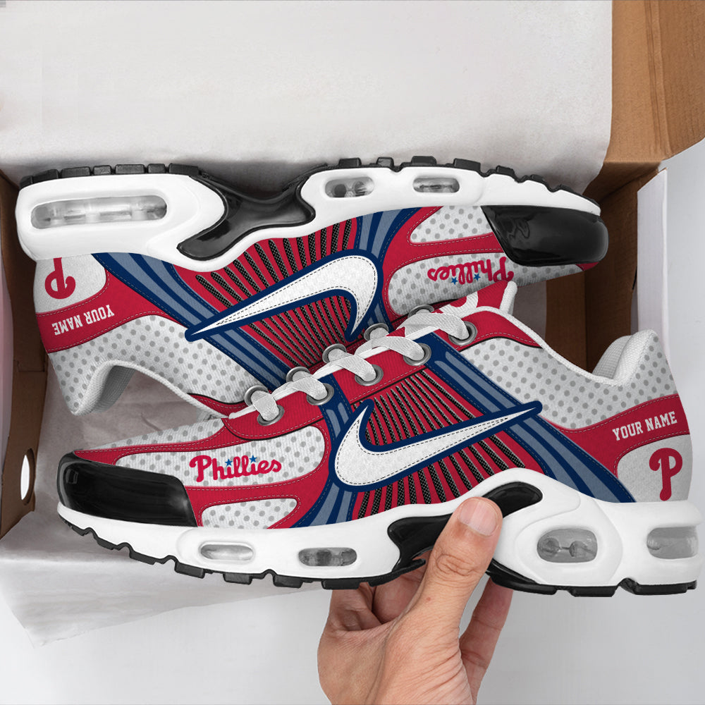 Ideafootwear Philadelphia Phillies TN Shoes Sneakers For Men And Women