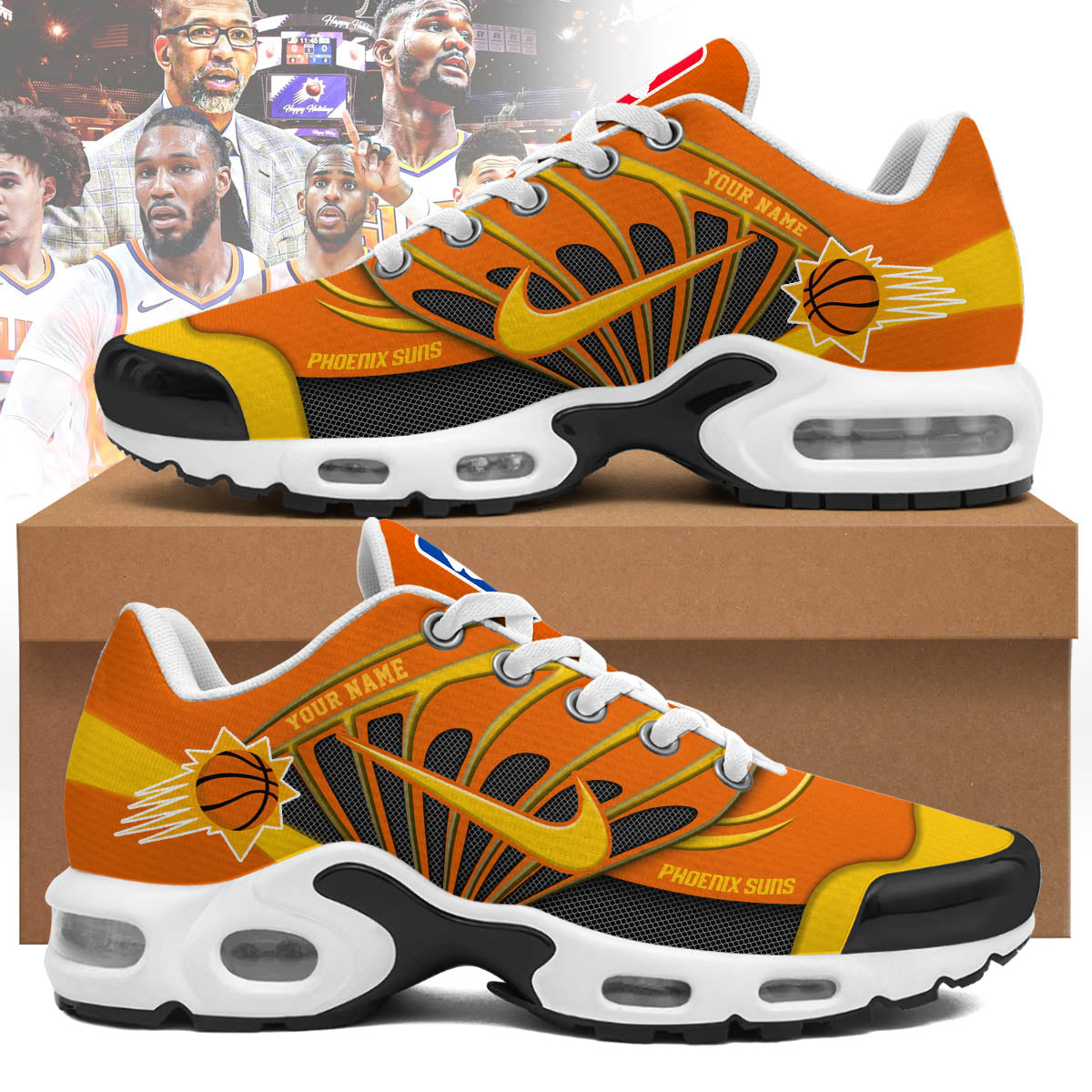 Ideafootwear Phoenix Suns TN Shoes Sneakers For Men And Women