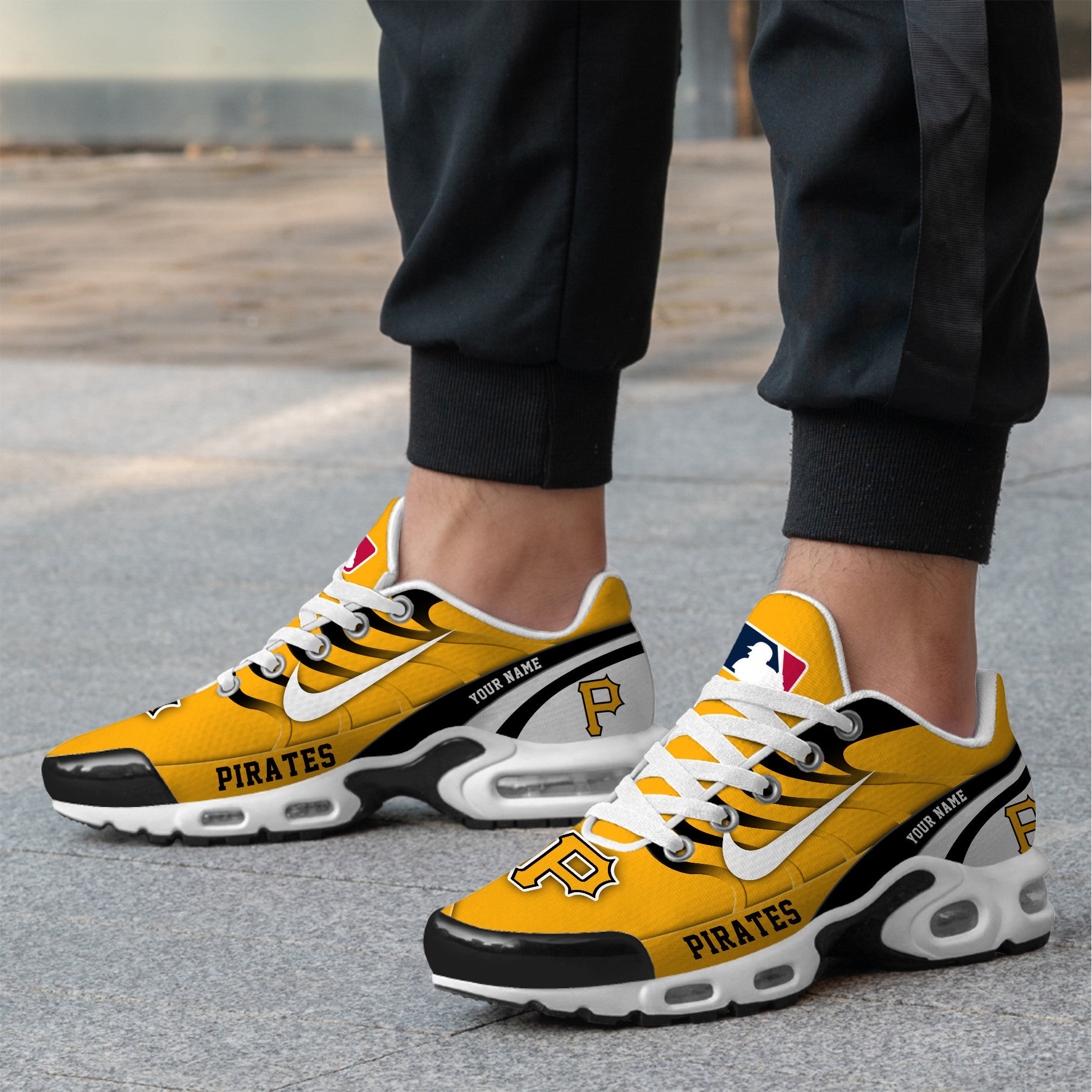 Ideafootwear Pittsburgh Pirates TN Shoes Sneakers For Men And Women