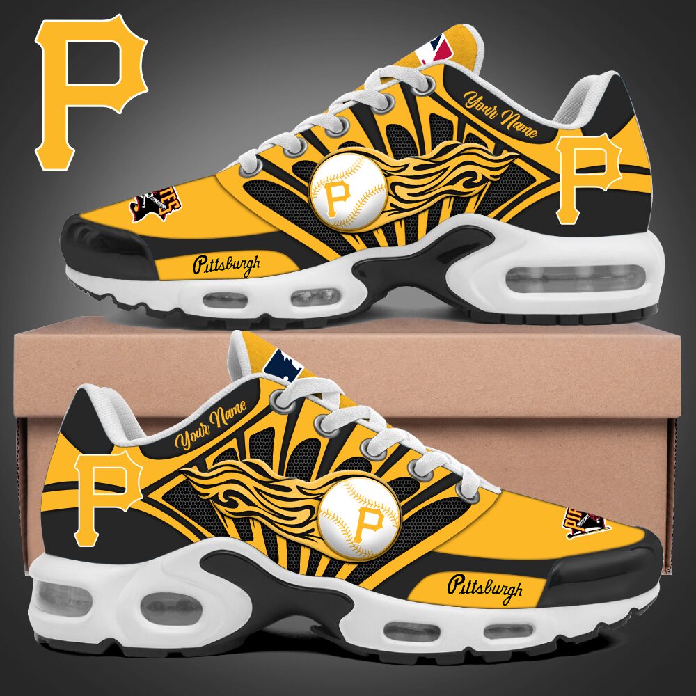 Ideafootwear Pittsburgh Pirates TN Shoes Sneakers For Men And Women