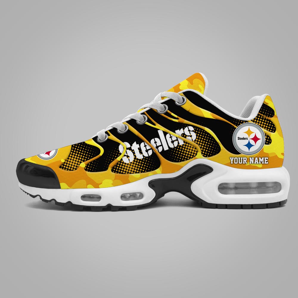 Ideafootwear Pittsburgh Steelers TN Shoes Sneakers For Men And Women
