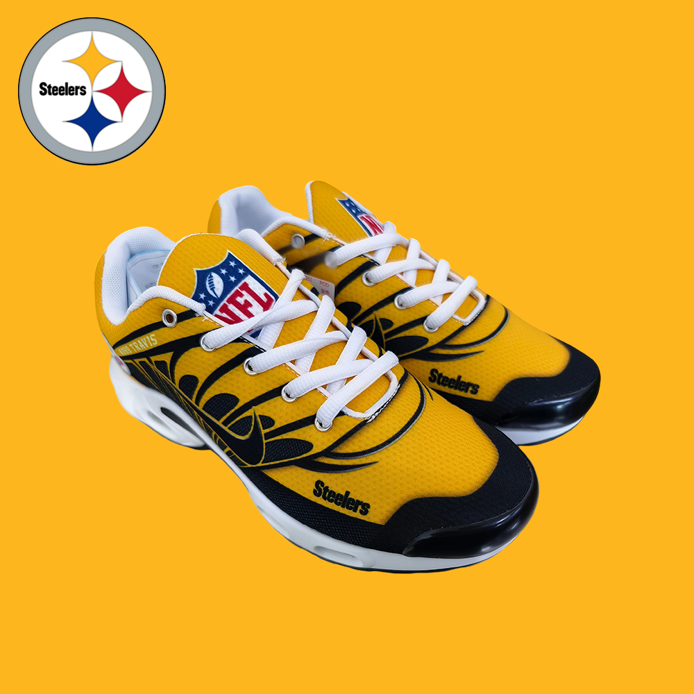 Ideafootwear Pittsburgh Steelers TN Shoes Sneakers For Men And Women