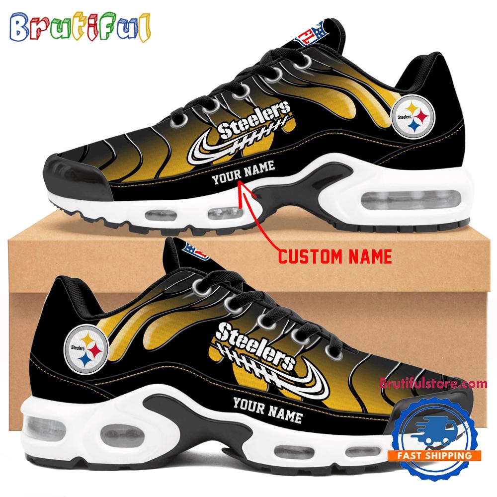 Ideafootwear Pittsburgh Steelers TN Shoes Sneakers For Men And Women