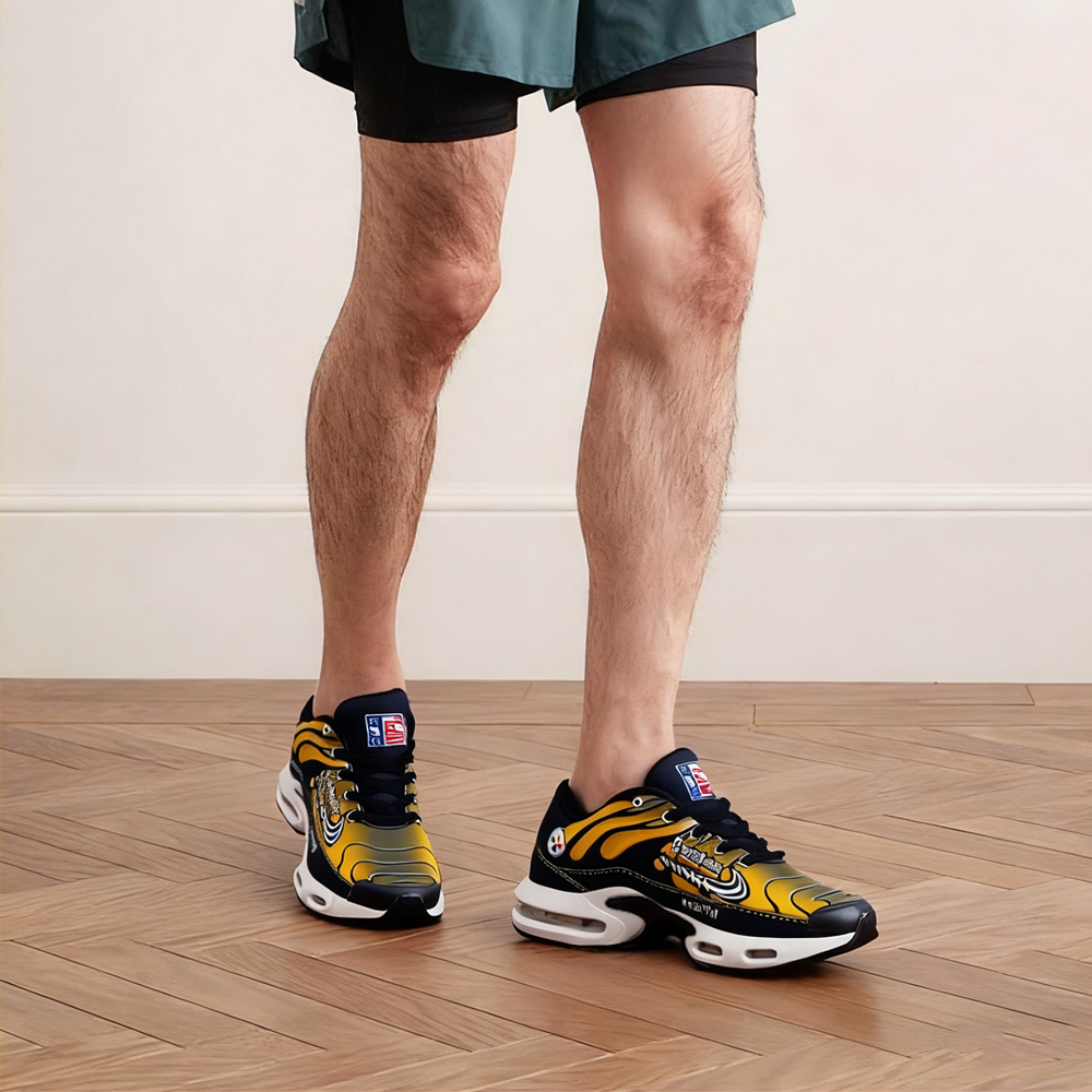 Ideafootwear Pittsburgh Steelers TN Shoes Sneakers For Men And Women