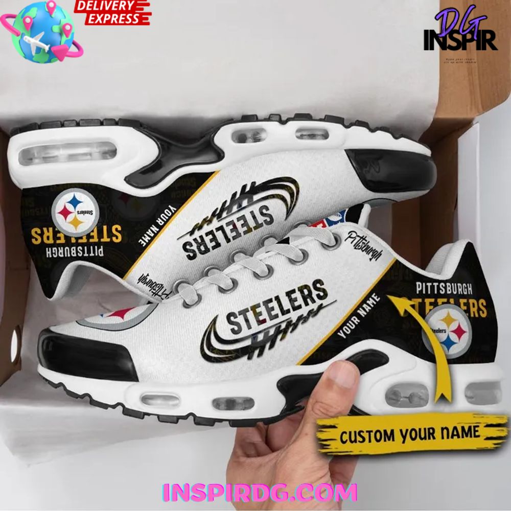 Ideafootwear Pittsburgh Steelers TN Shoes Sneakers For Men And Women