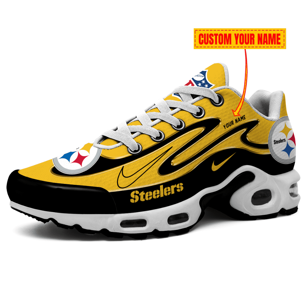 Ideafootwear Pittsburgh Steelers TN Shoes Sneakers For Men And Women