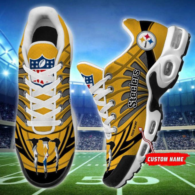 Ideafootwear Pittsburgh Steelers TN Shoes Sneakers For Men And Women