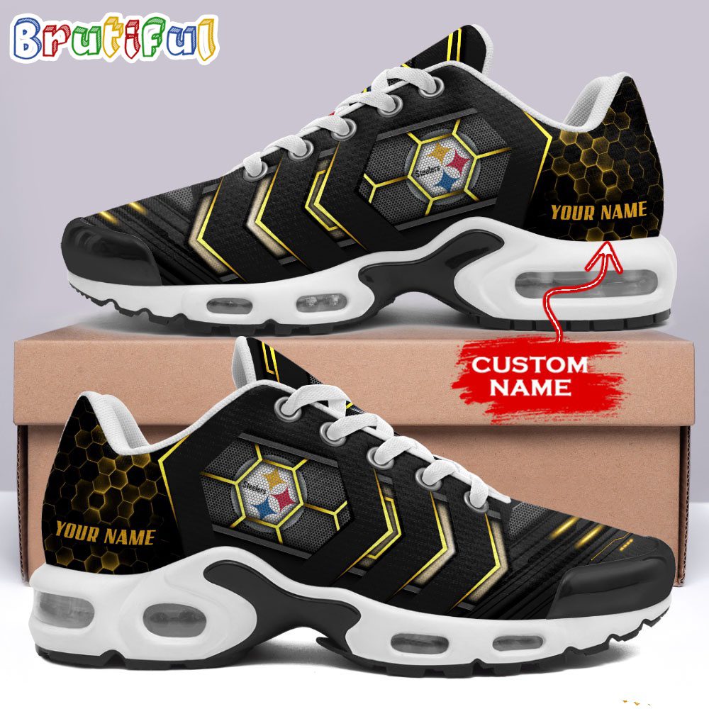 Ideafootwear Pittsburgh Steelers TN Shoes Sneakers For Men And Women