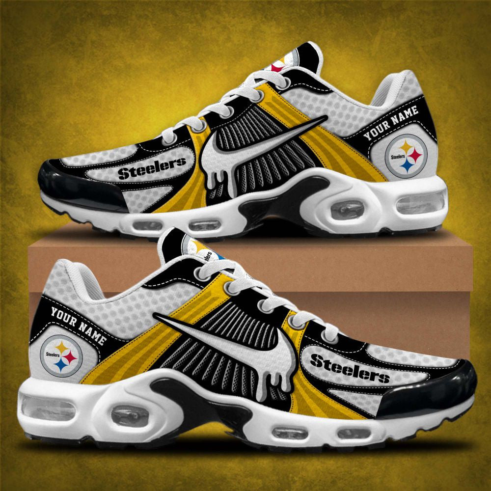 Ideafootwear Pittsburgh Steelers TN Shoes Sneakers For Men And Women