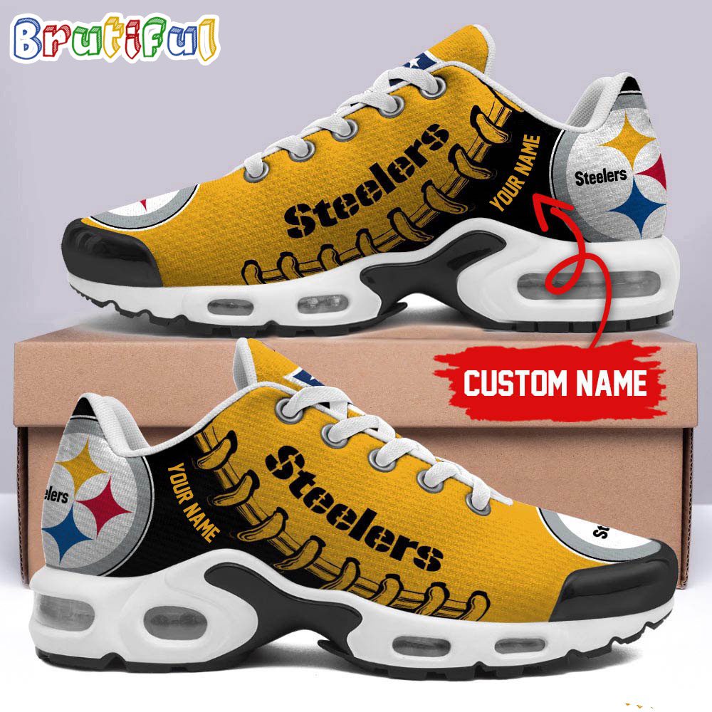 Ideafootwear Pittsburgh Steelers TN Shoes Sneakers For Men And Women