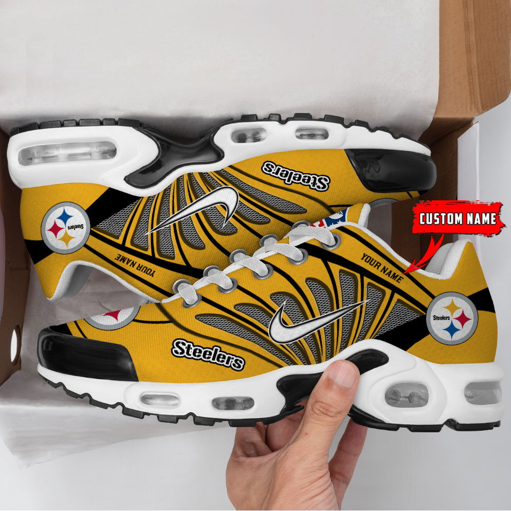 Ideafootwear Pittsburgh Steelers TN Shoes Sneakers For Men And Women