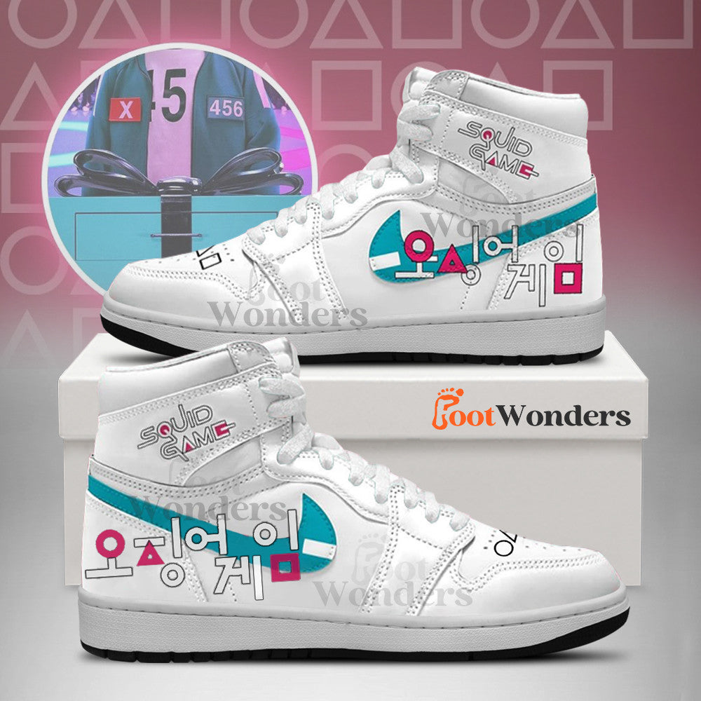 Ideafootwear Play for Survival AJ1 High Sneakers Shoes For Men And Women
