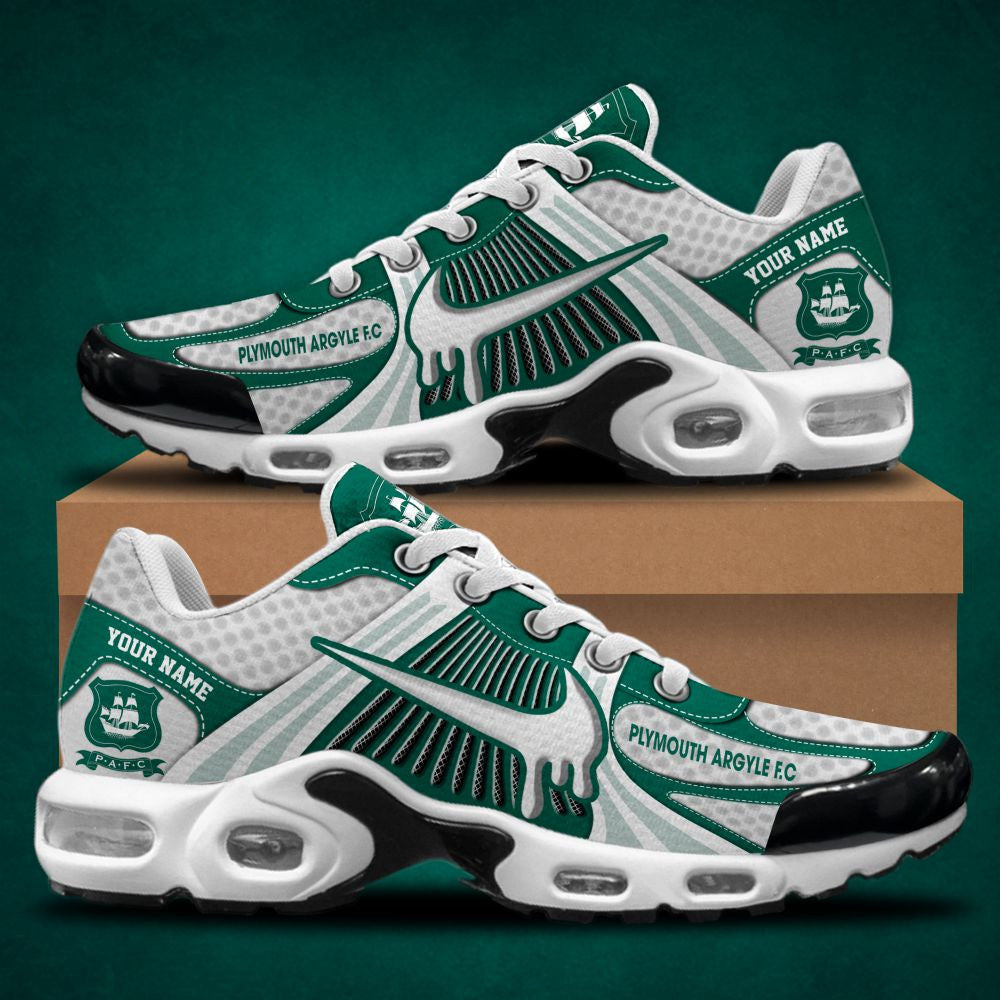 Ideafootwear Plymouth Argyle F.C TN Shoes Sneakers For Men And Women