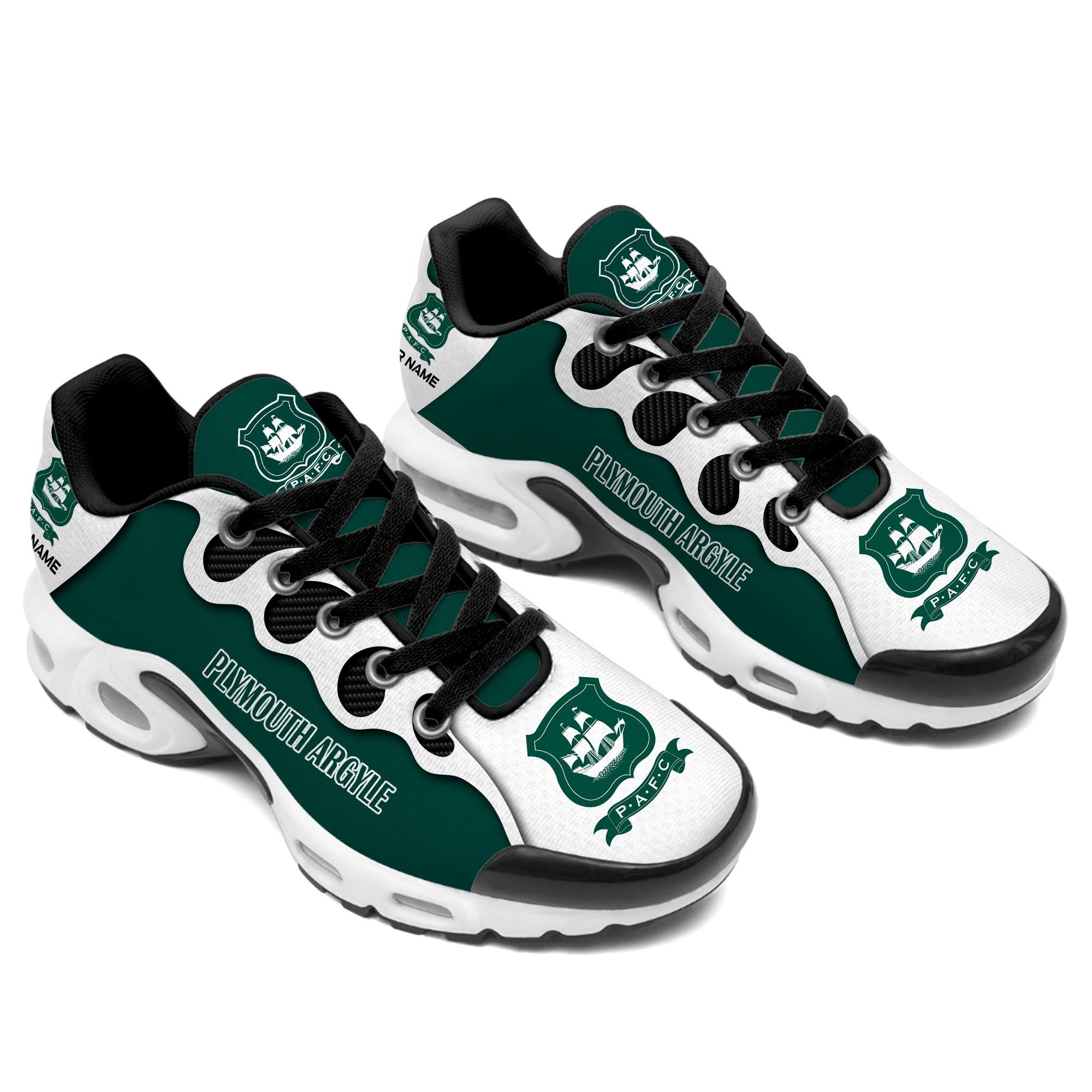 Ideafootwear Plymouth Argyle F.C TN Shoes Sneakers For Men And Women