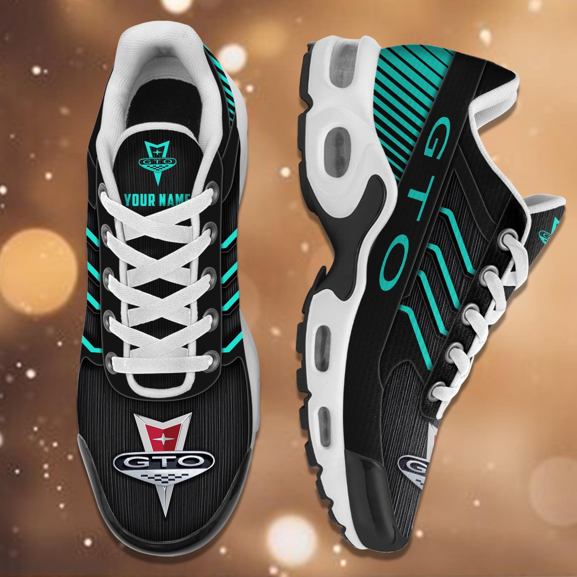 Ideafootwear Pontiac GTO TN Shoes Sneakers For Men And Women