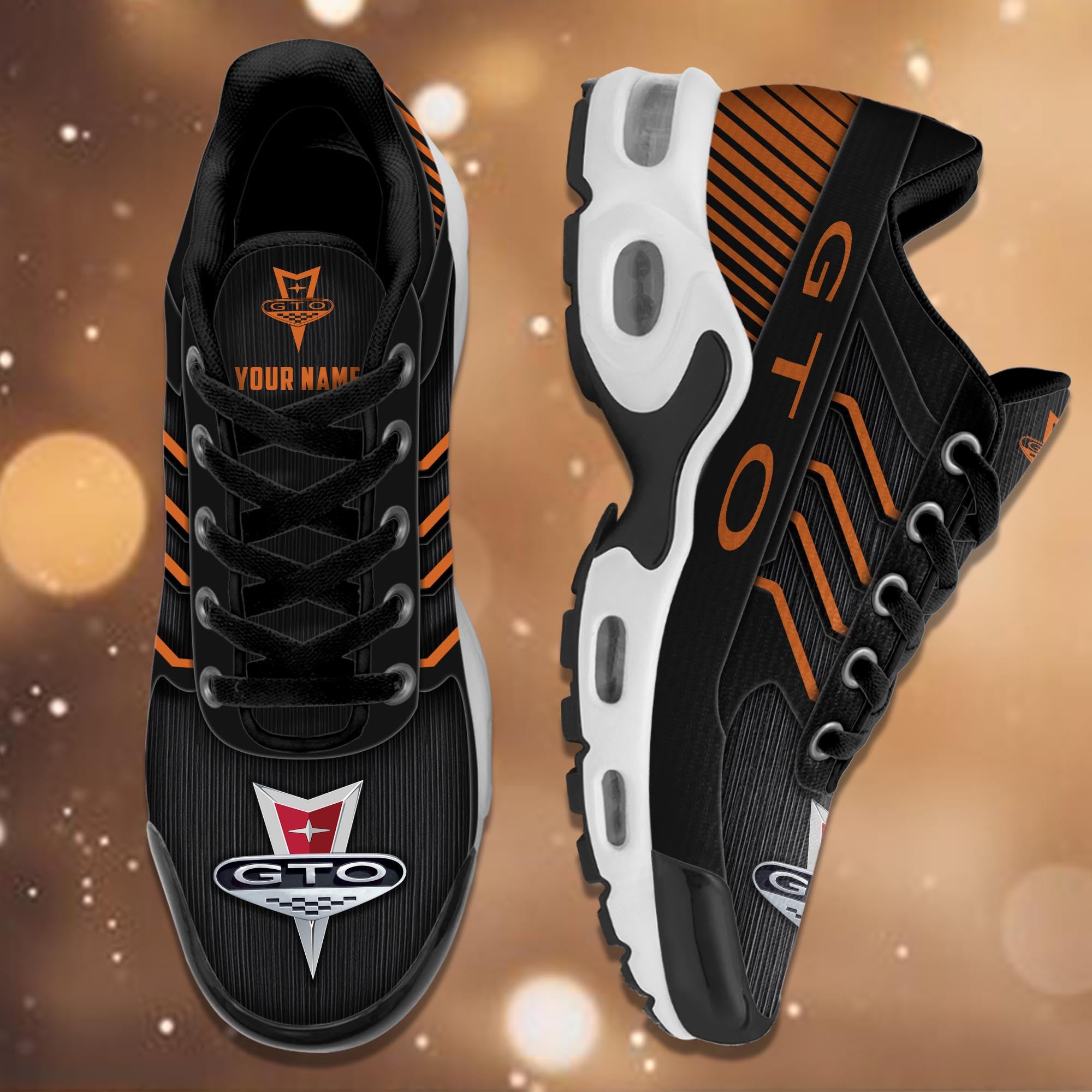 Ideafootwear Pontiac GTO TN Shoes Sneakers For Men And Women