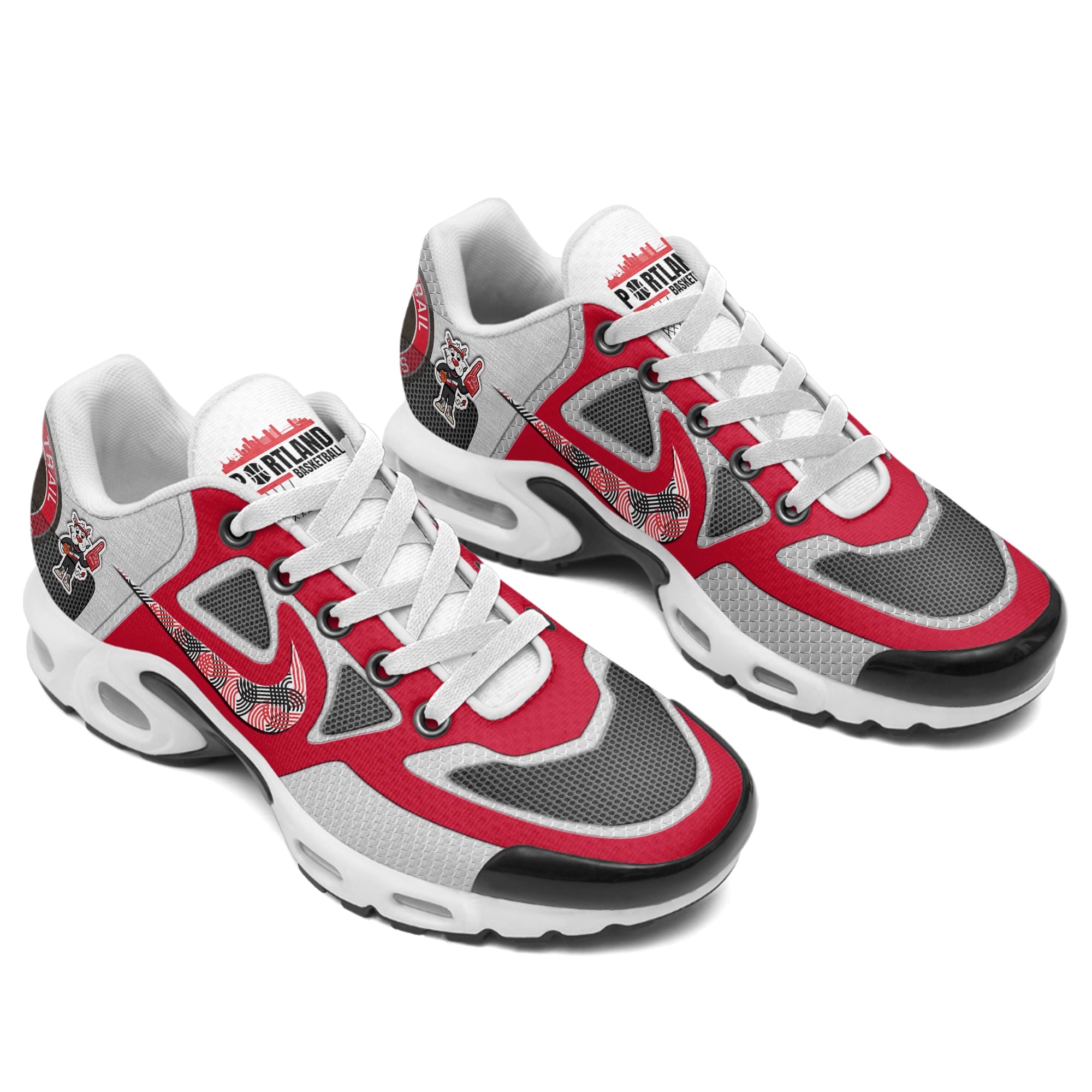Ideafootwear Portland Trail Blazers TN Shoes Sneakers For Men And Women