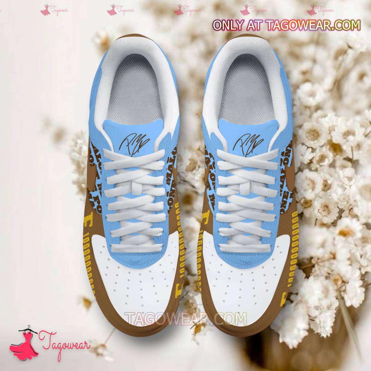Ideafootwear Post Malone Air Low-Top Sneakers Shoes For Men And Women 4
