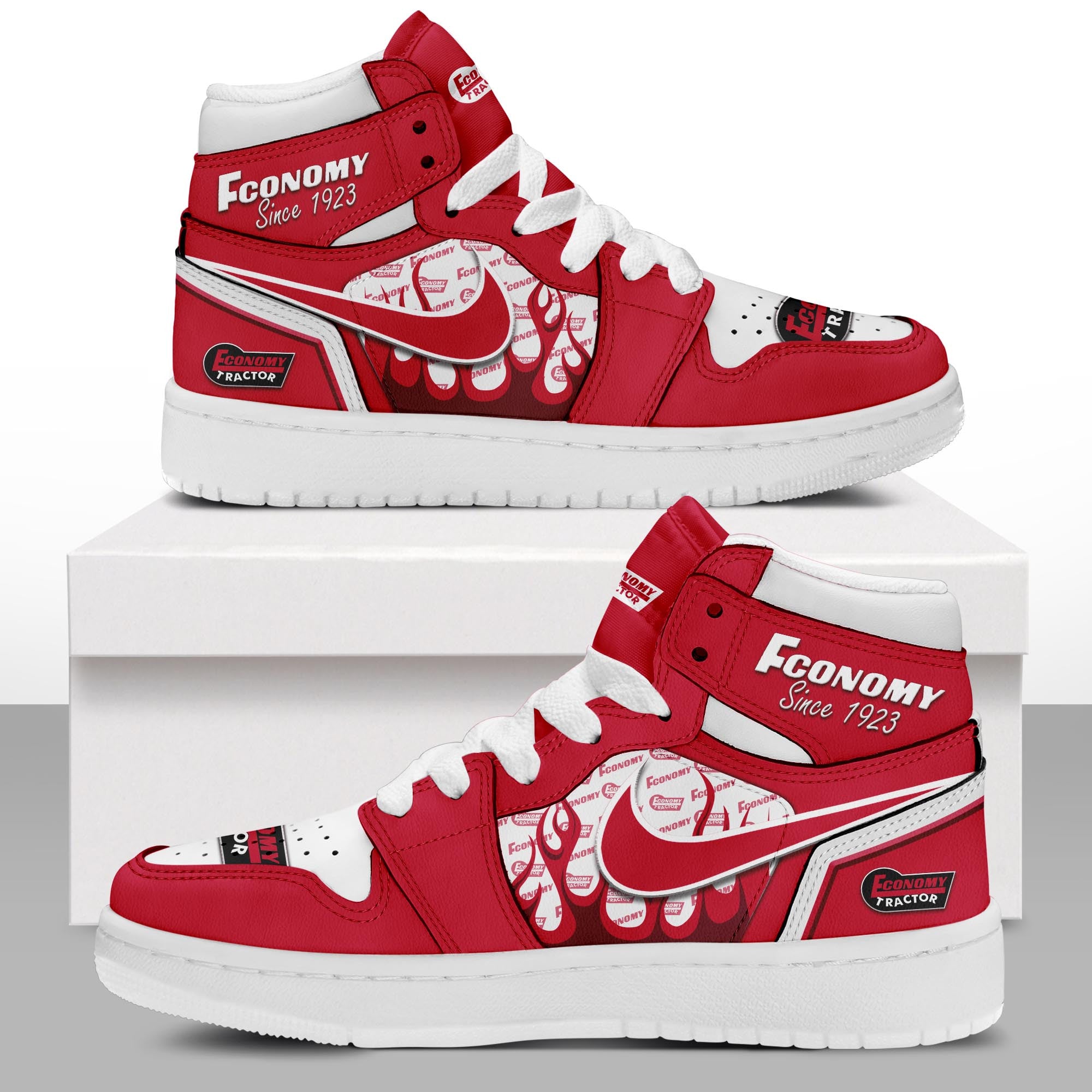 Ideafootwear Power King AJ1 High Sneakers Shoes For Men And Women