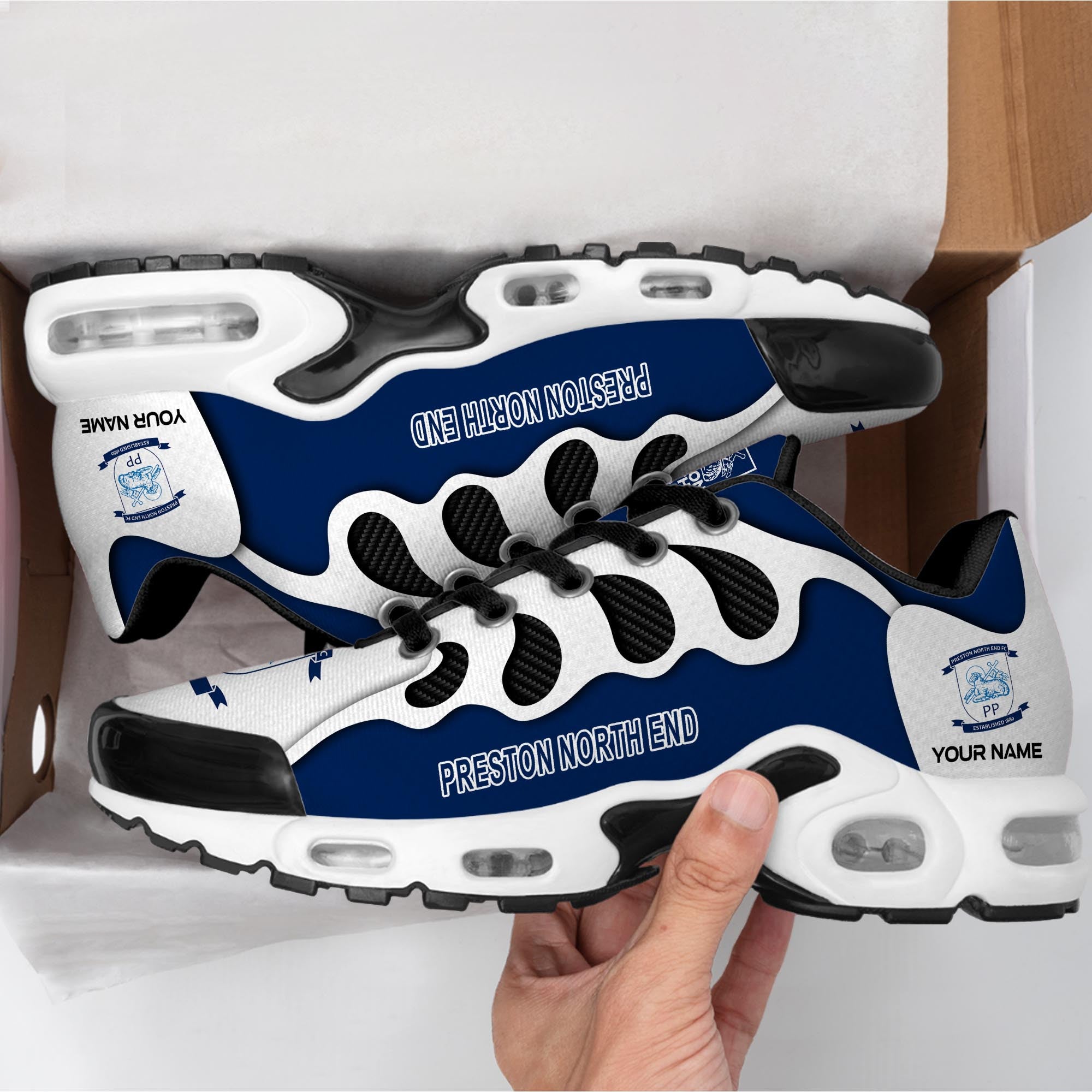 Ideafootwear Preston North End F.C TN Shoes Sneakers For Men And Women