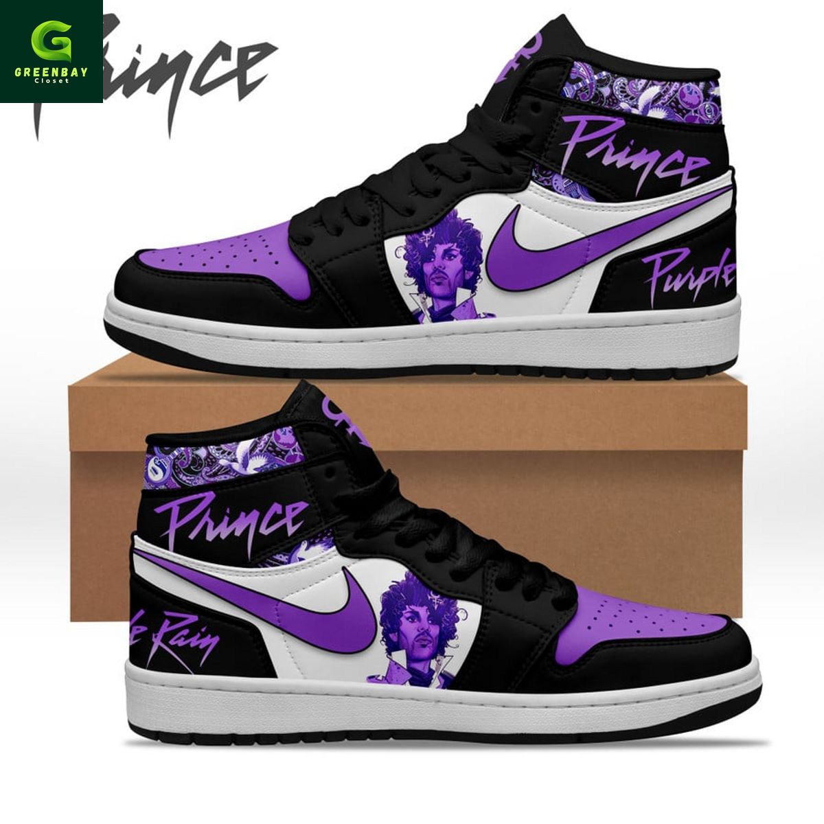 Ideafootwear Prince AJ1 High Sneakers Shoes For Men And Women