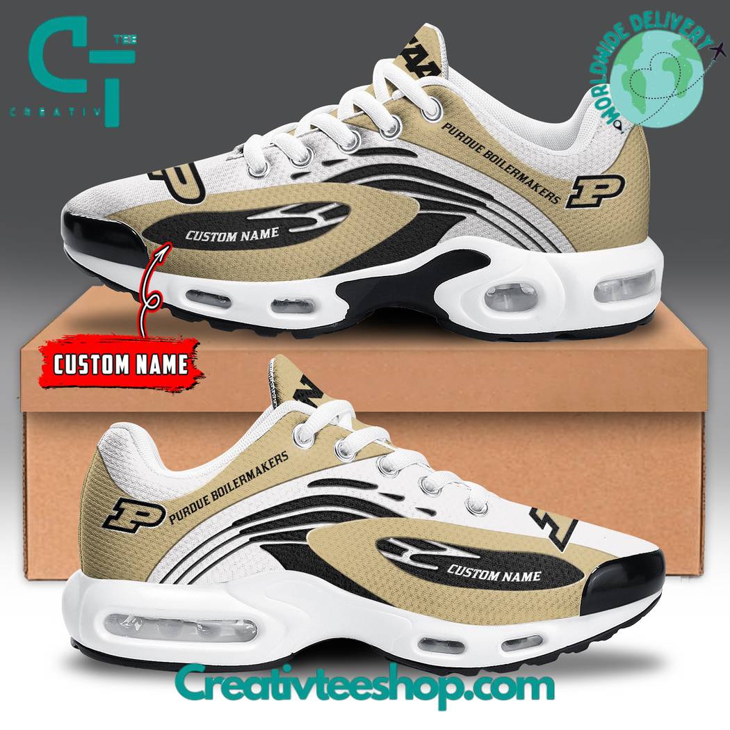 Ideafootwear Purdue Boilermakers TN Shoes Sneakers For Men And Women