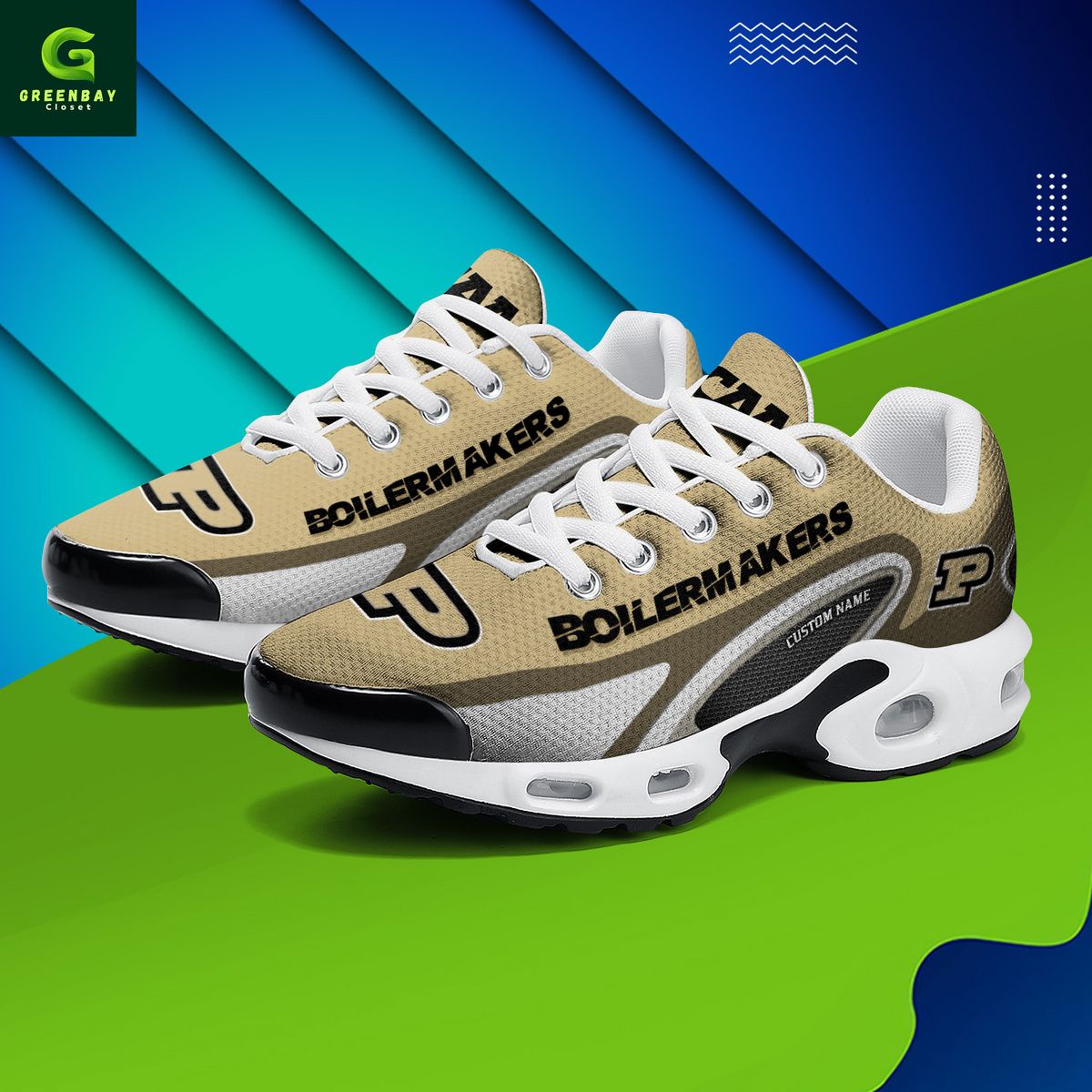 Ideafootwear Purdue Boilermakers TN Shoes Sneakers For Men And Women