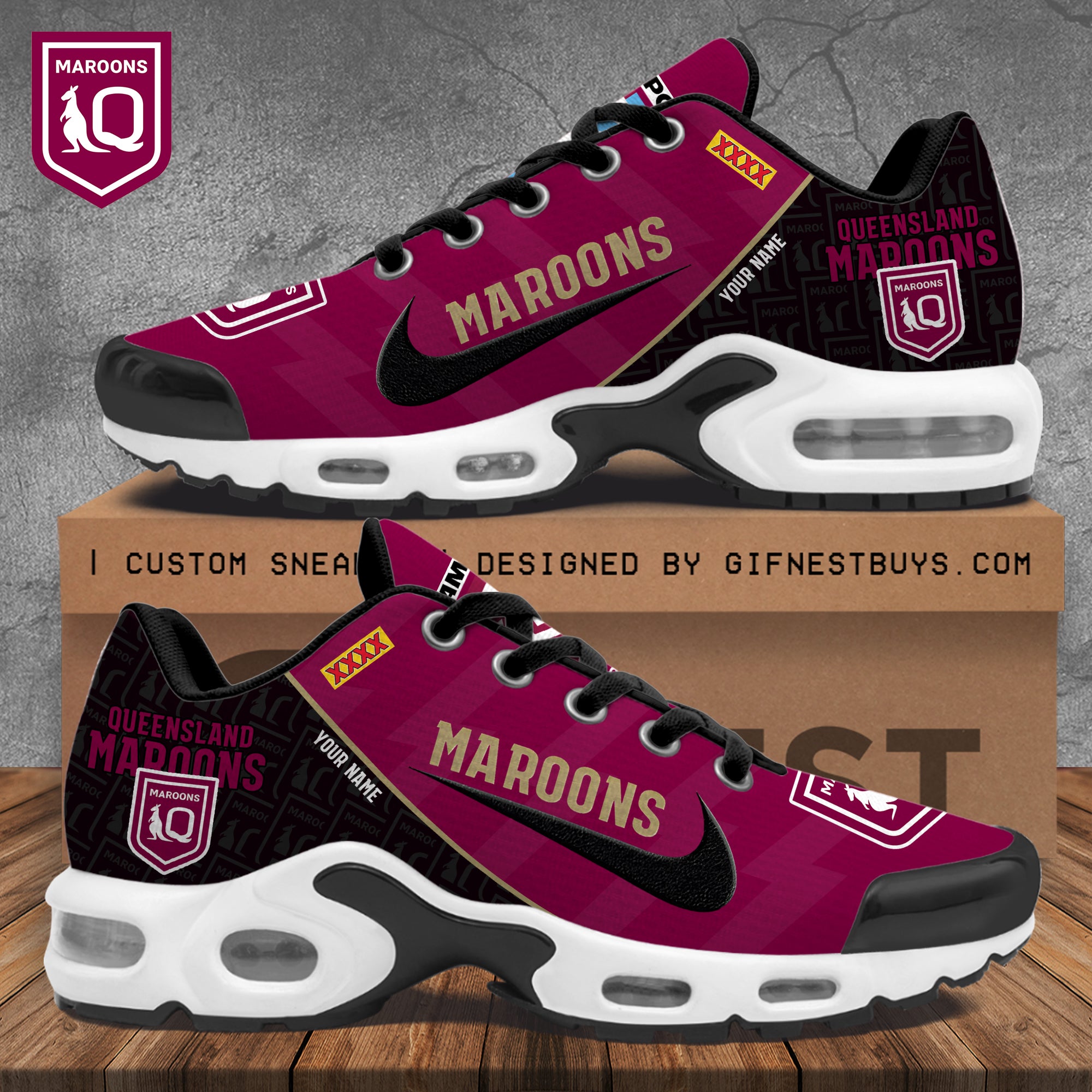 Ideafootwear Queen TN Shoes Sneakers For Men And Women