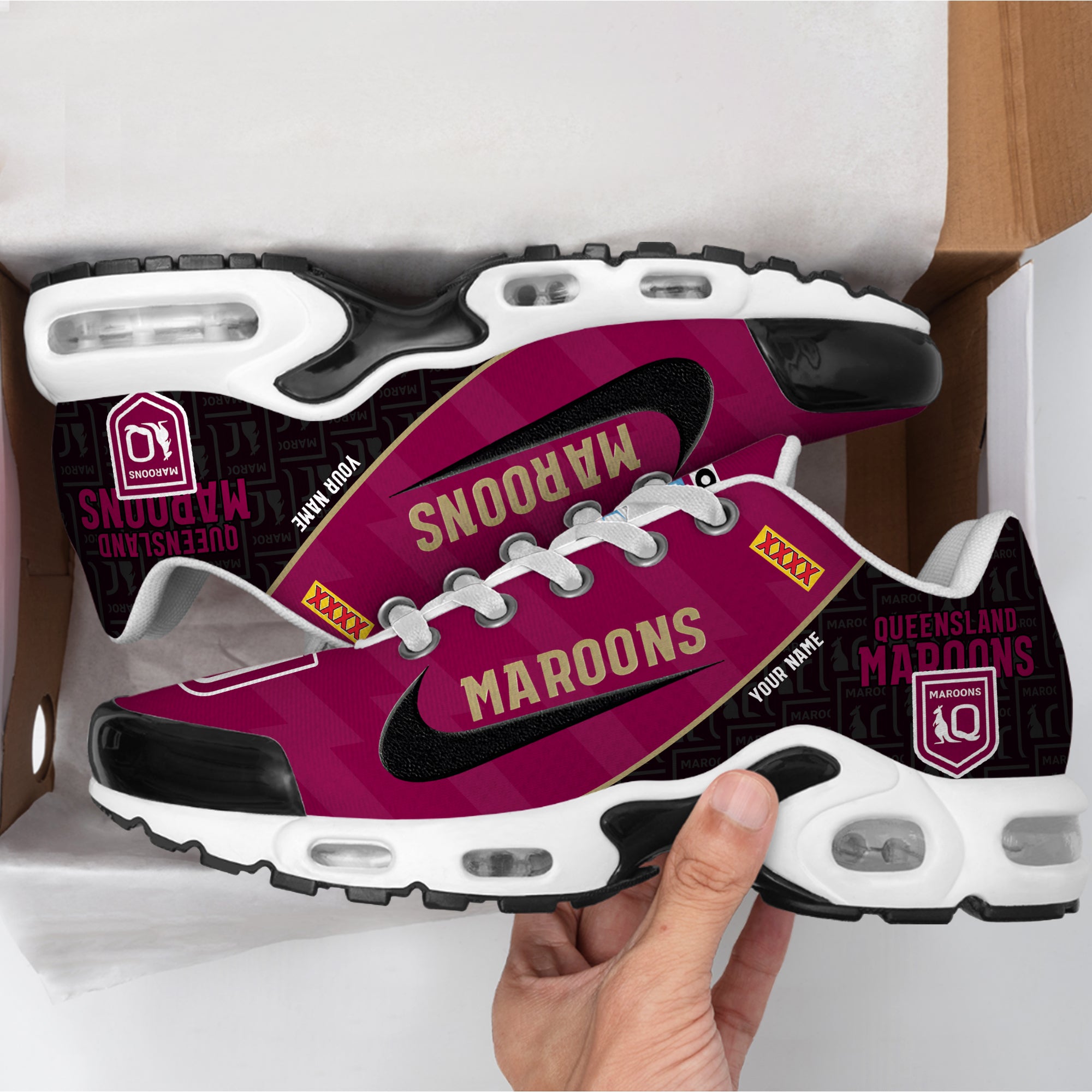 Ideafootwear Queen TN Shoes Sneakers For Men And Women