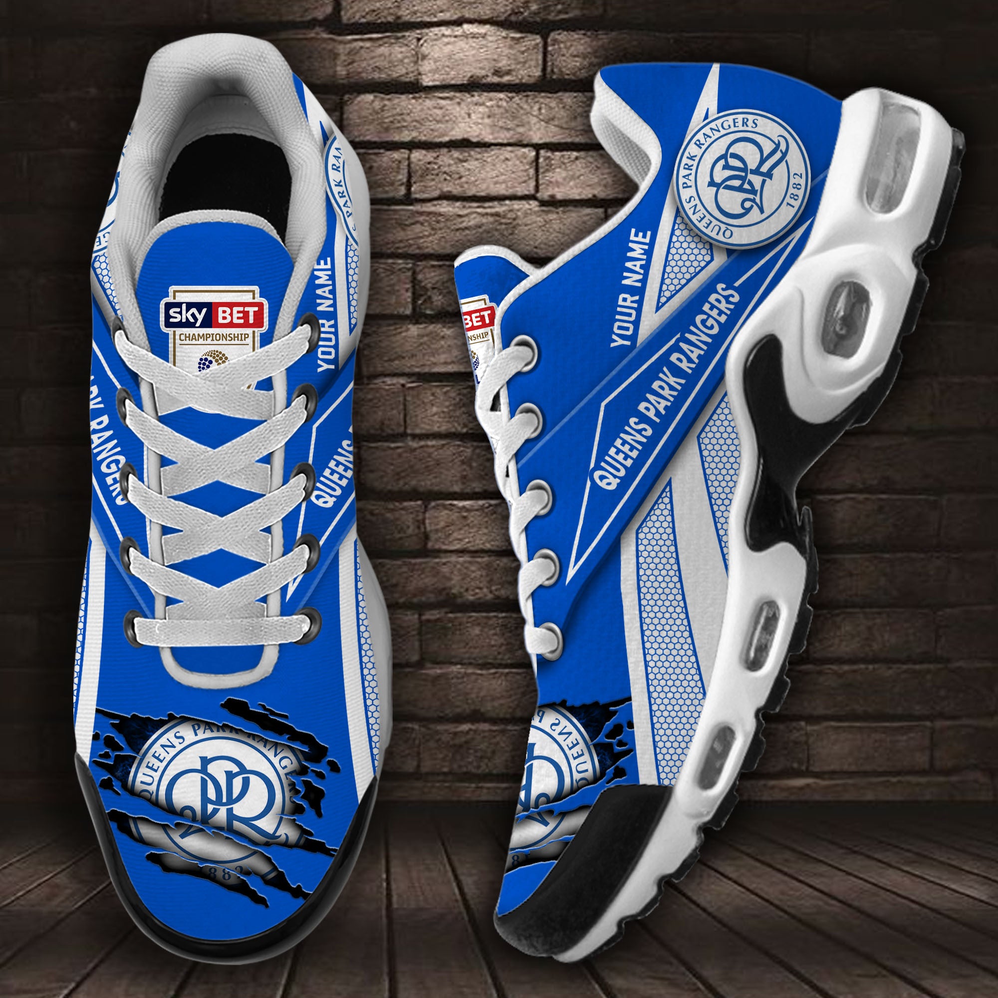 Ideafootwear Queens Park Rangers TN Shoes Sneakers For Men And Women