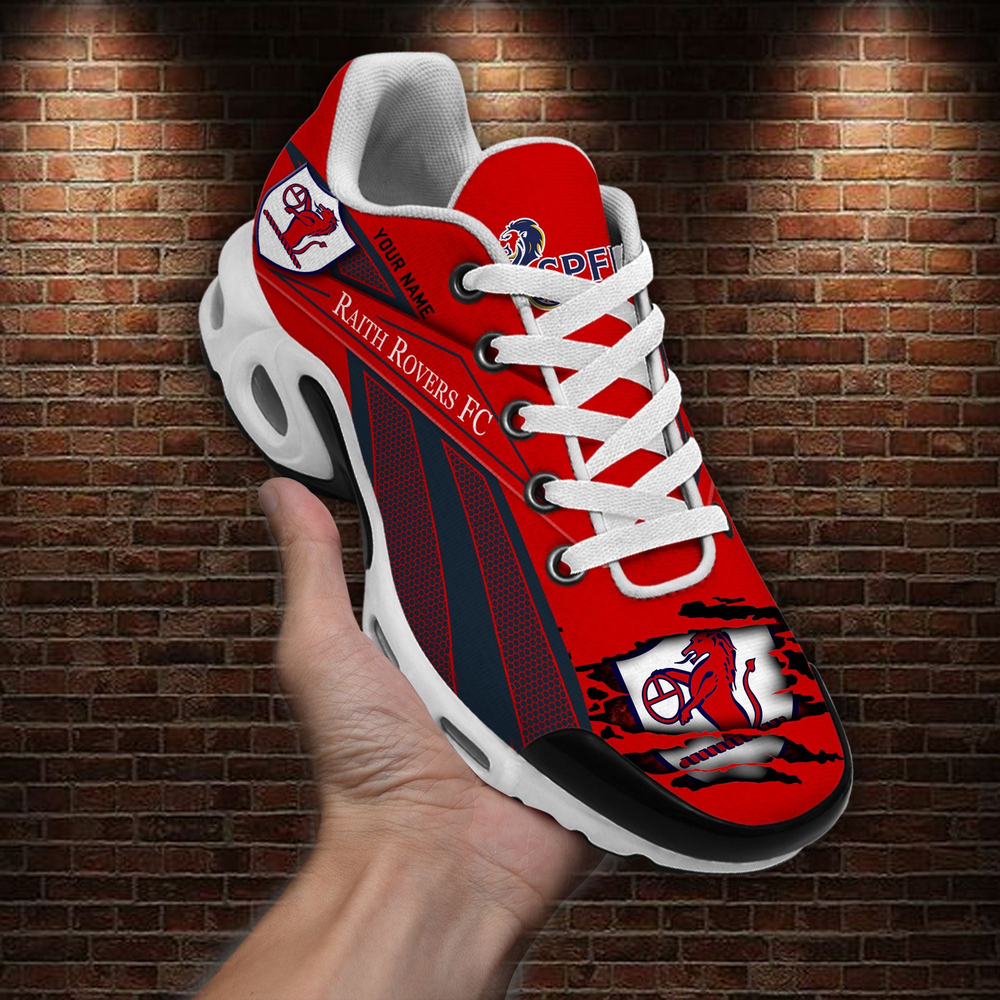 Ideafootwear Raith Rovers F.C. TN Shoes Sneakers For Men And Women