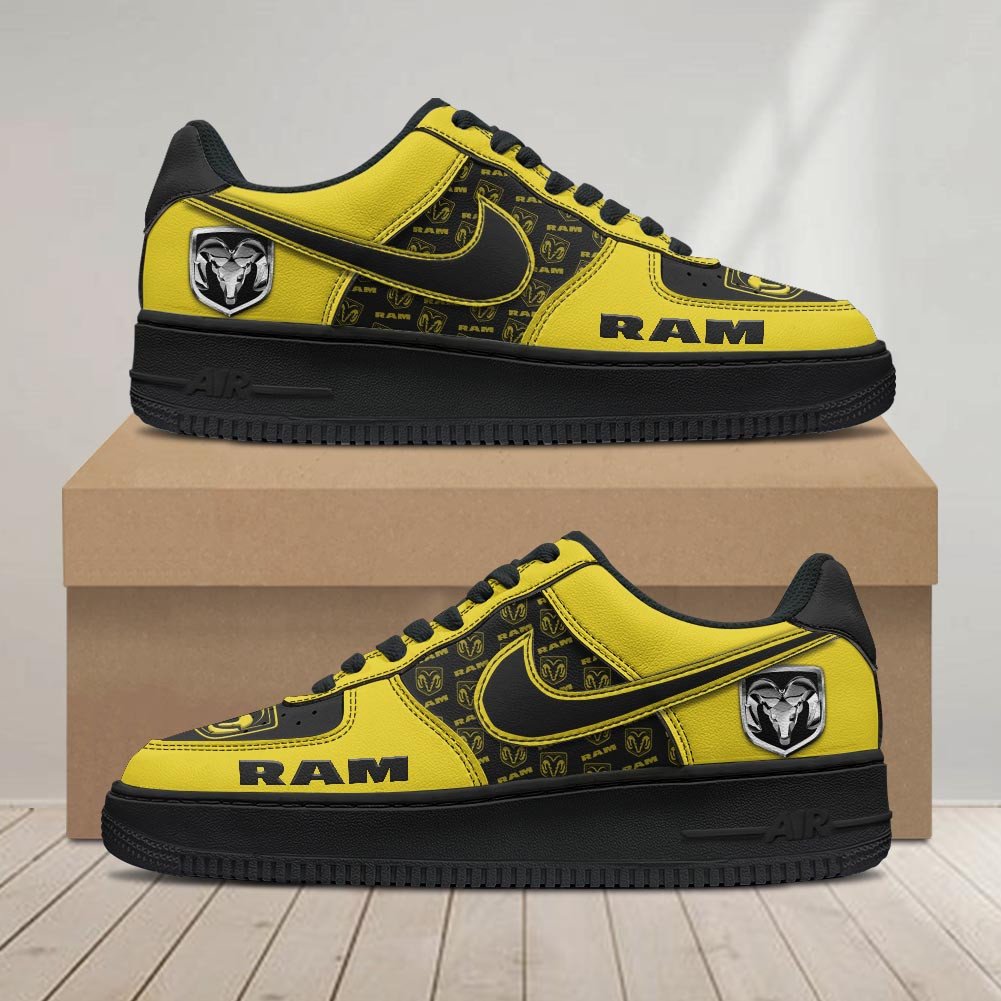 Ideafootwear Ram truck Air Low-Top Sneakers Shoes For Men And Women 1