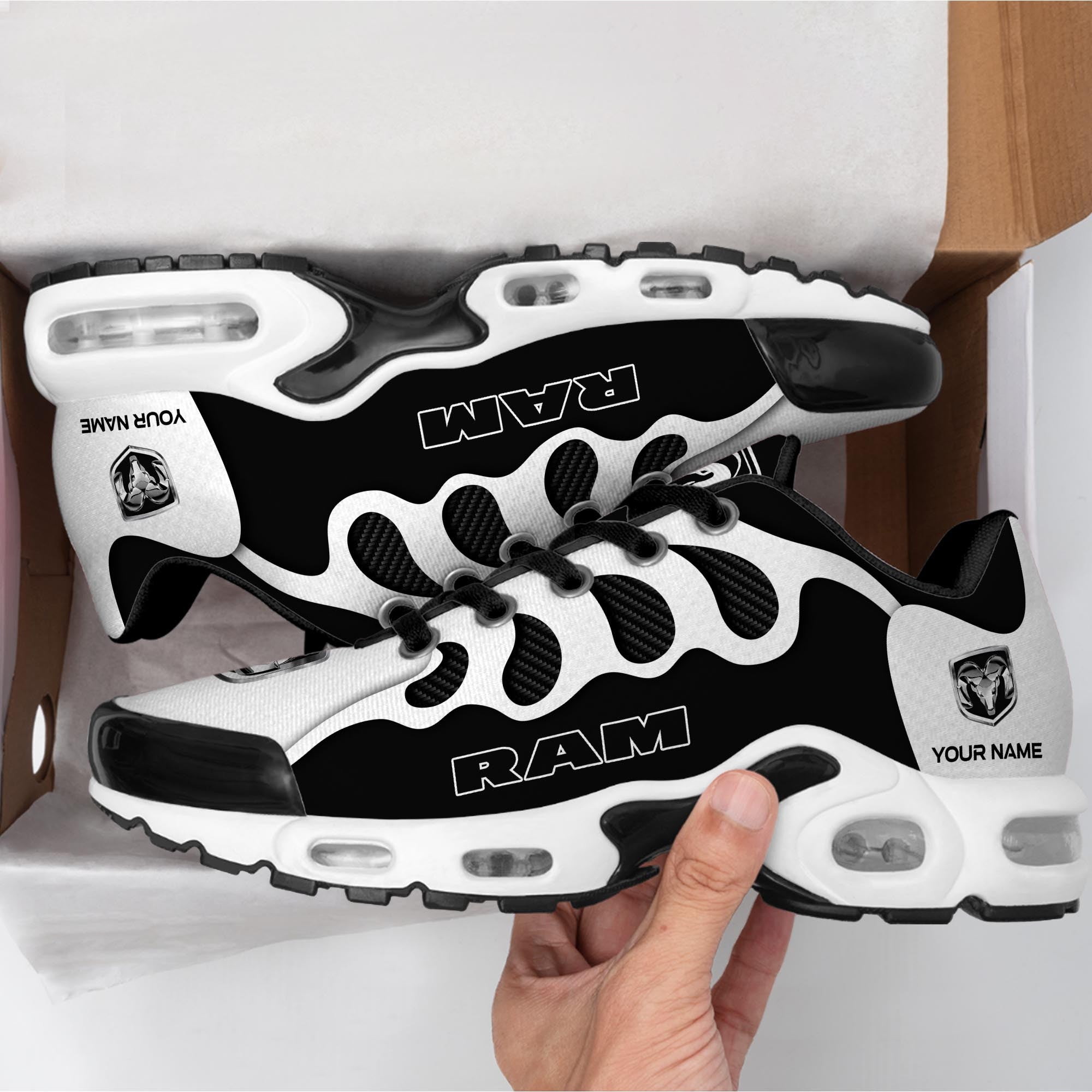 Ideafootwear Ram Trucks  TN Shoes Sneakers For Men And Women