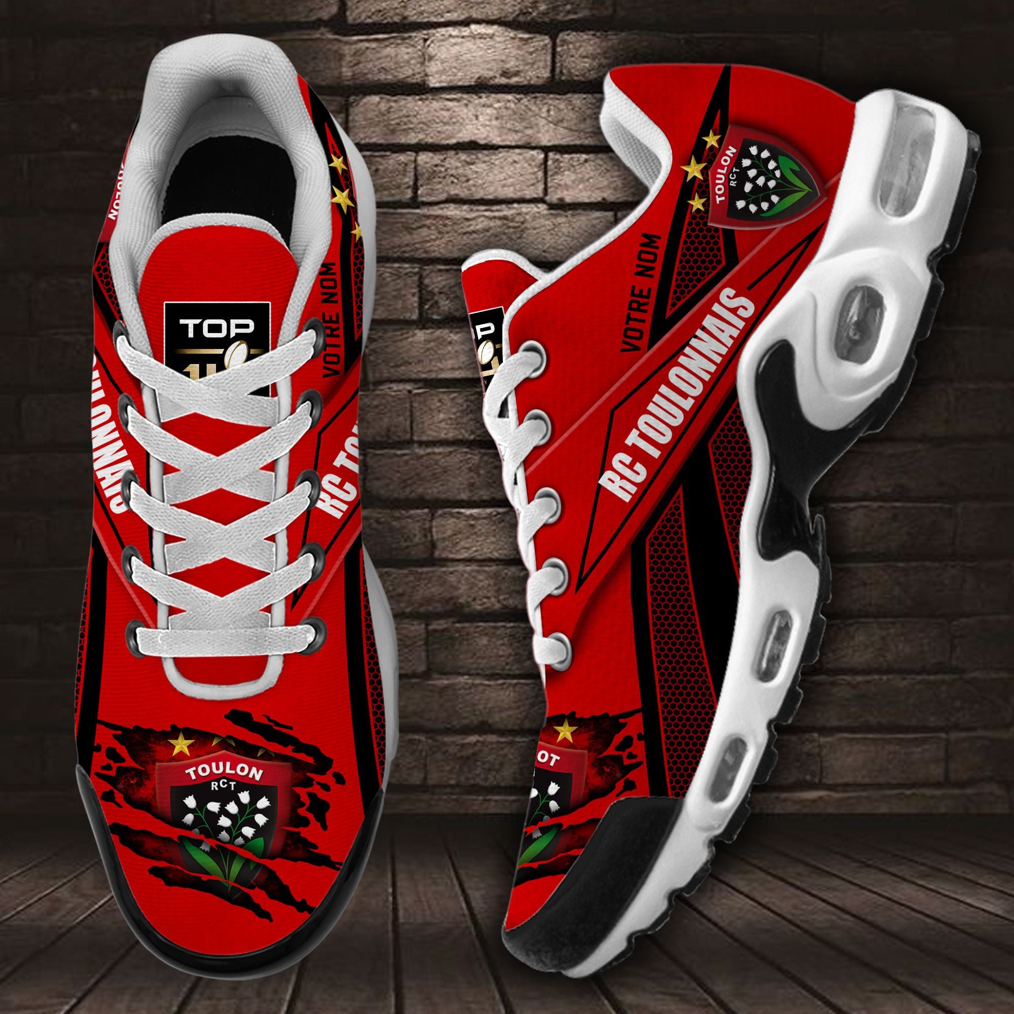 Ideafootwear RC Toulonnais TN Shoes Sneakers For Men And Women