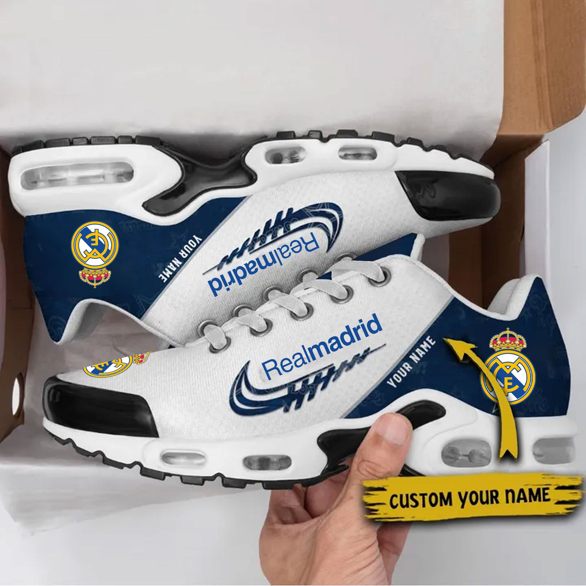 Ideafootwear Real Madrid TN Shoes Sneakers For Men And Women