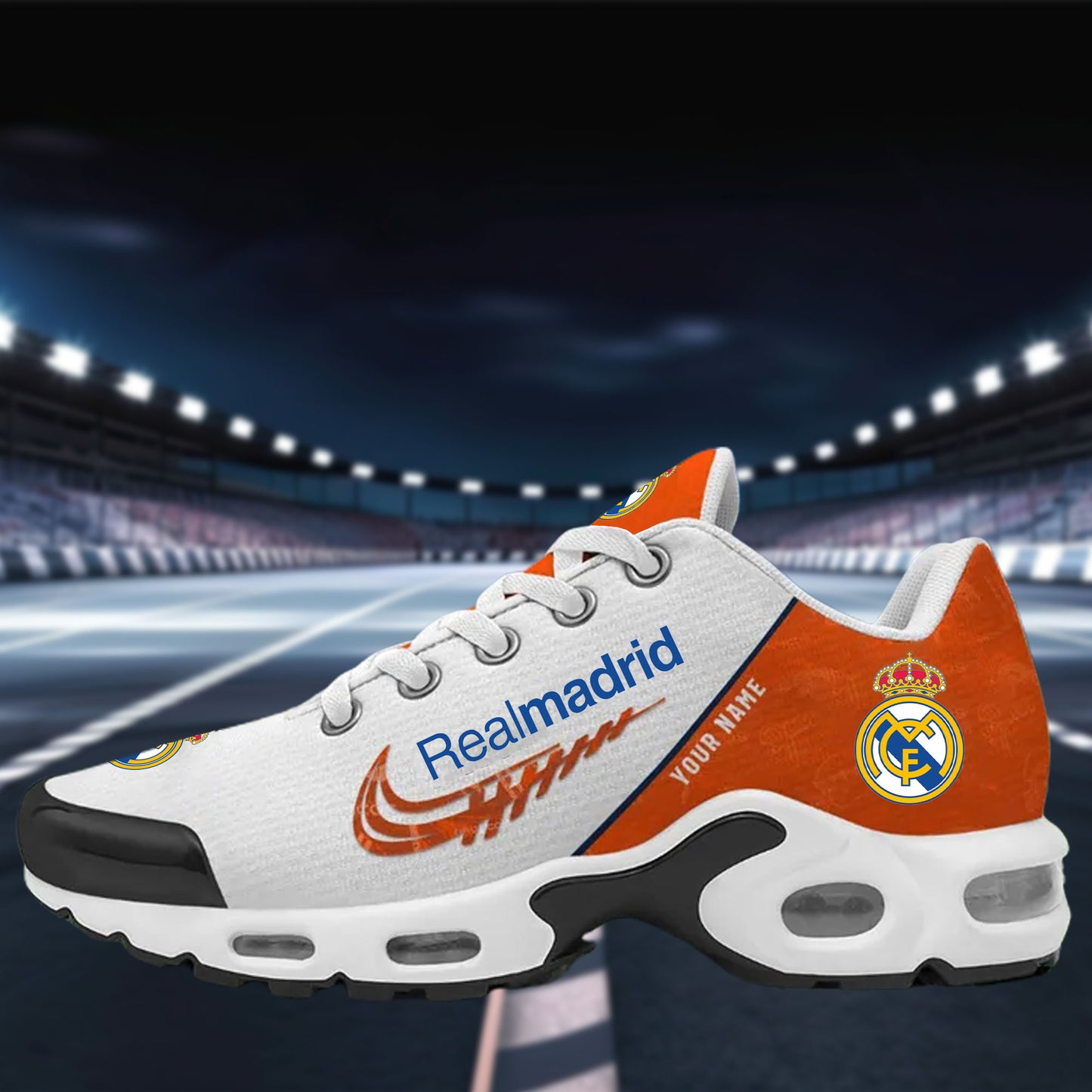 Ideafootwear Real Madrid TN Shoes Sneakers For Men And Women