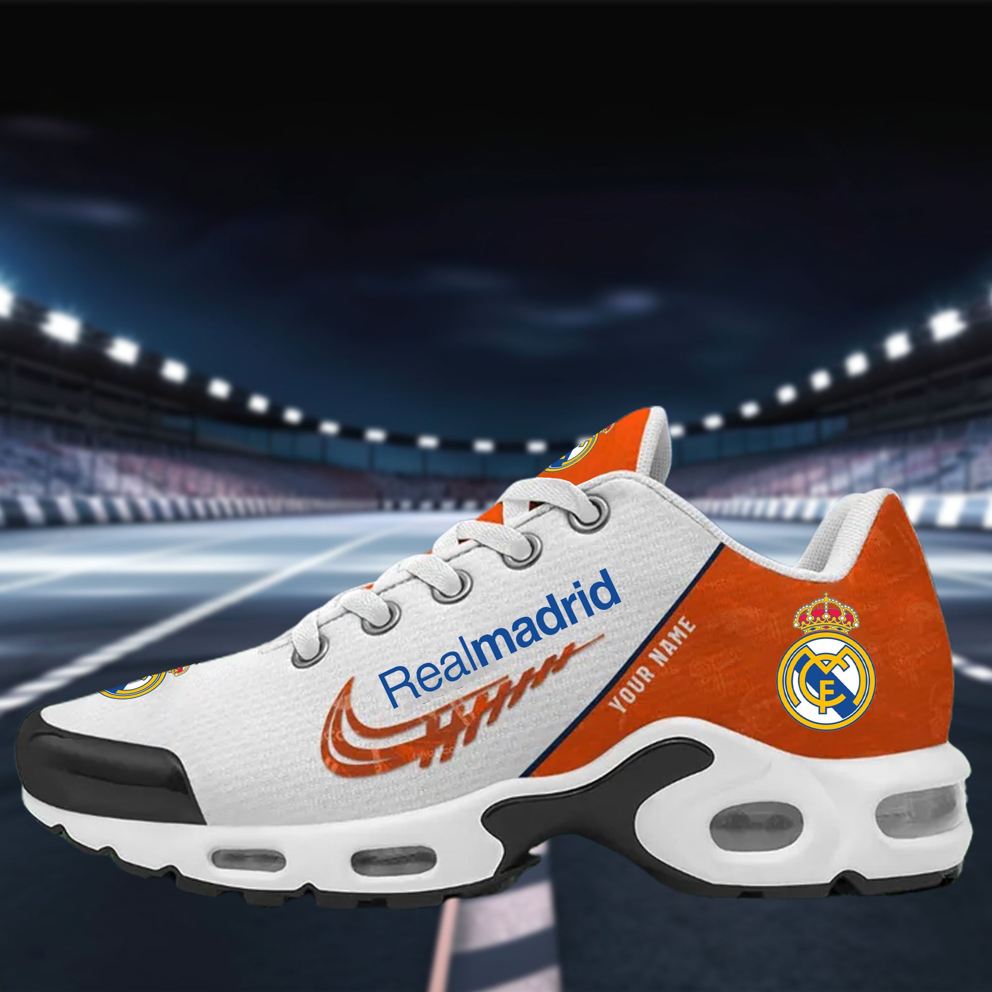 Ideafootwear Real Madrid TN Shoes Sneakers For Men And Women