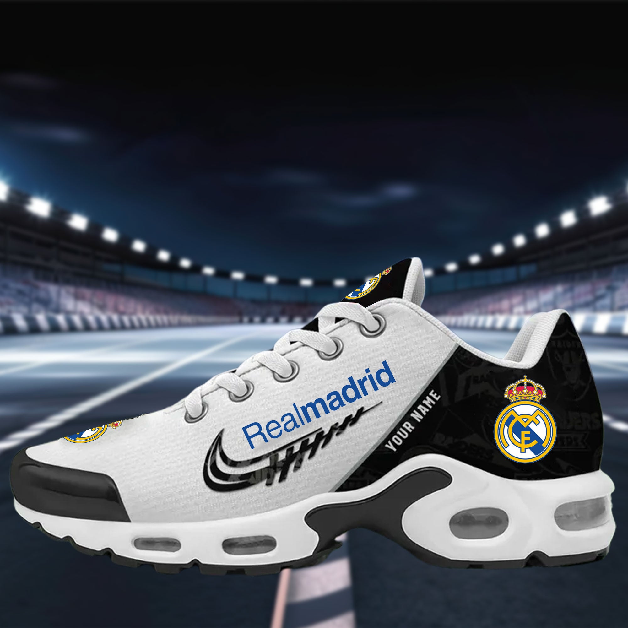 Ideafootwear Real Madrid TN Shoes Sneakers For Men And Women