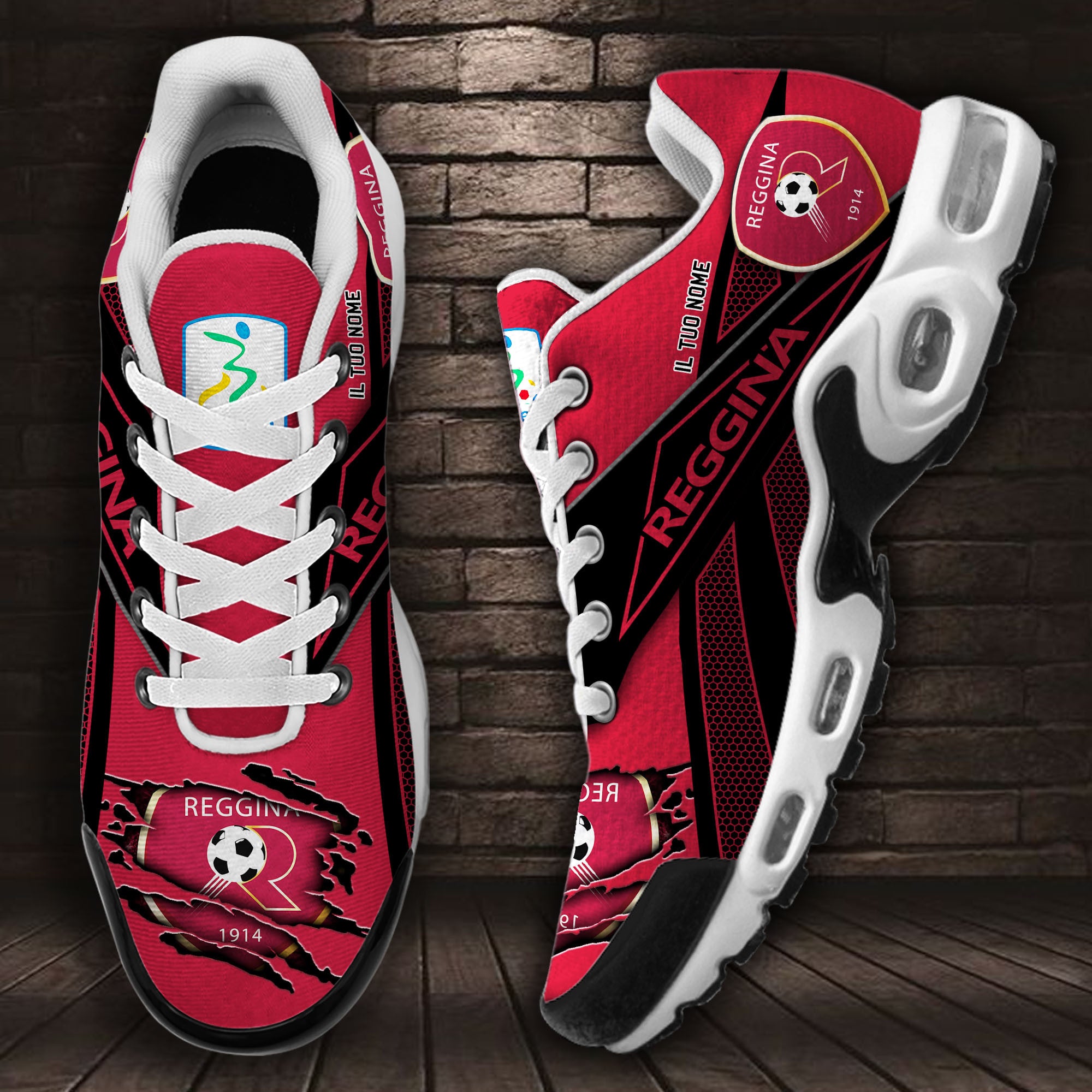 Ideafootwear Reggina Calcio TN Shoes Sneakers For Men And Women