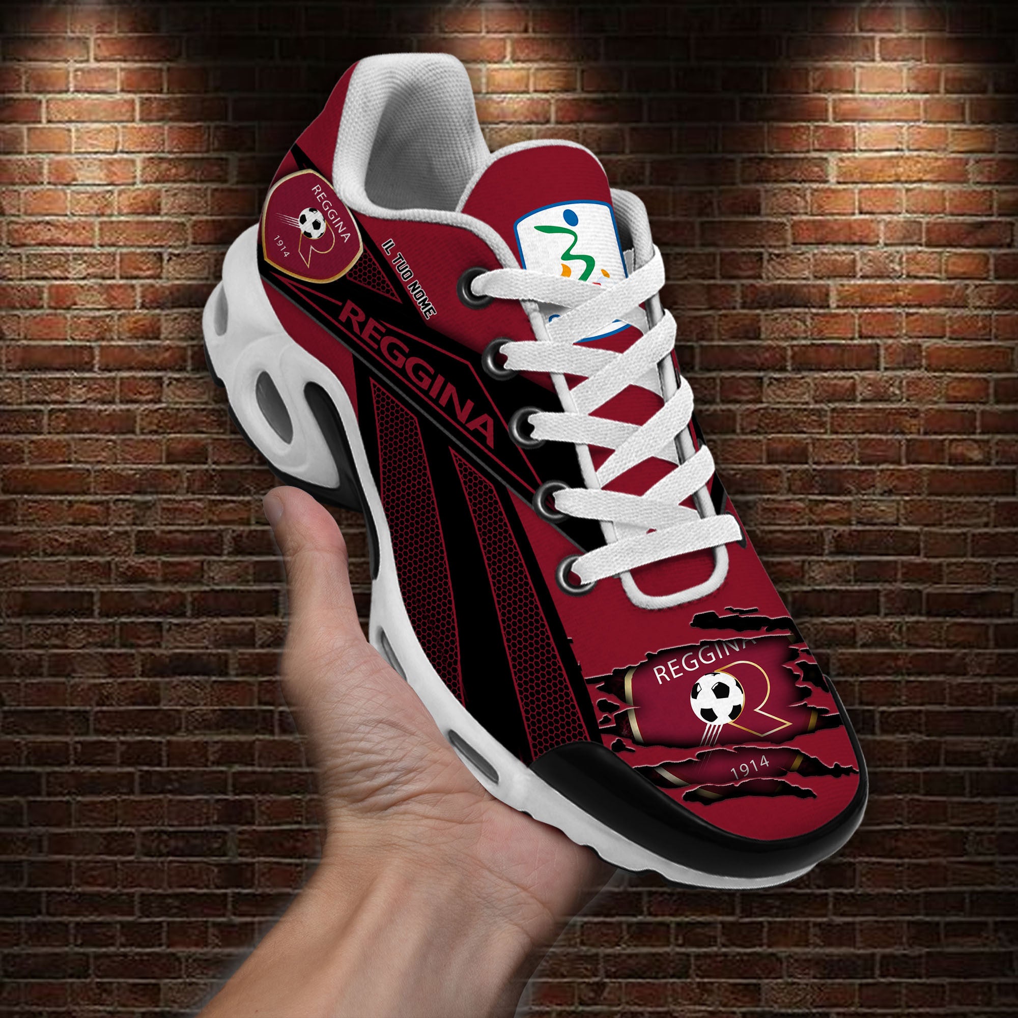 Ideafootwear Reggina Calcio TN Shoes Sneakers For Men And Women