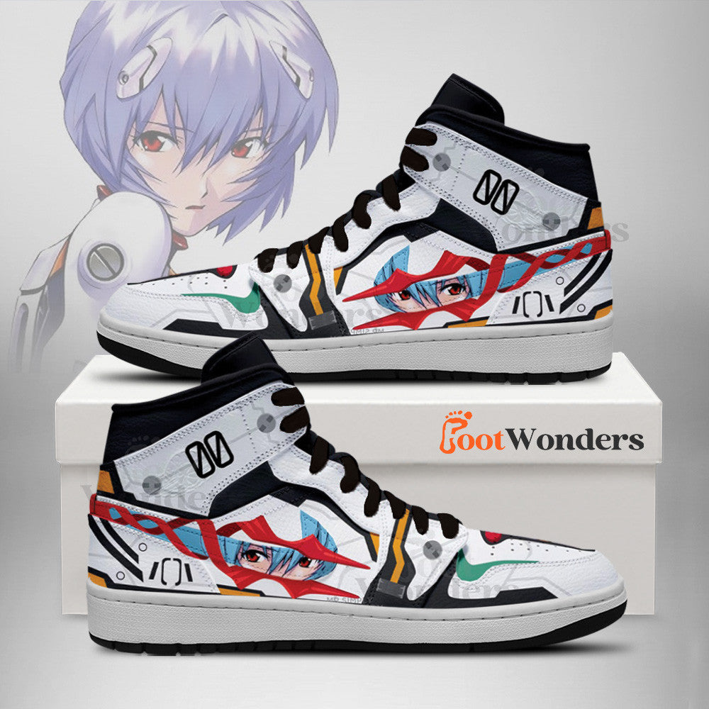 Ideafootwear Rei Ayanami AJ1 High Sneakers Shoes For Men And Women
