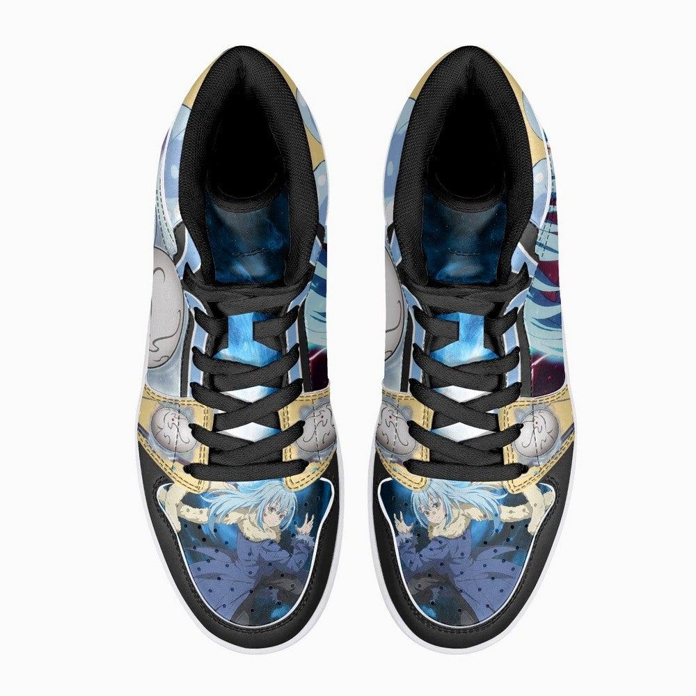 Ideafootwear Rimuru Tempest AJ1 High Sneakers Shoes For Men And Women