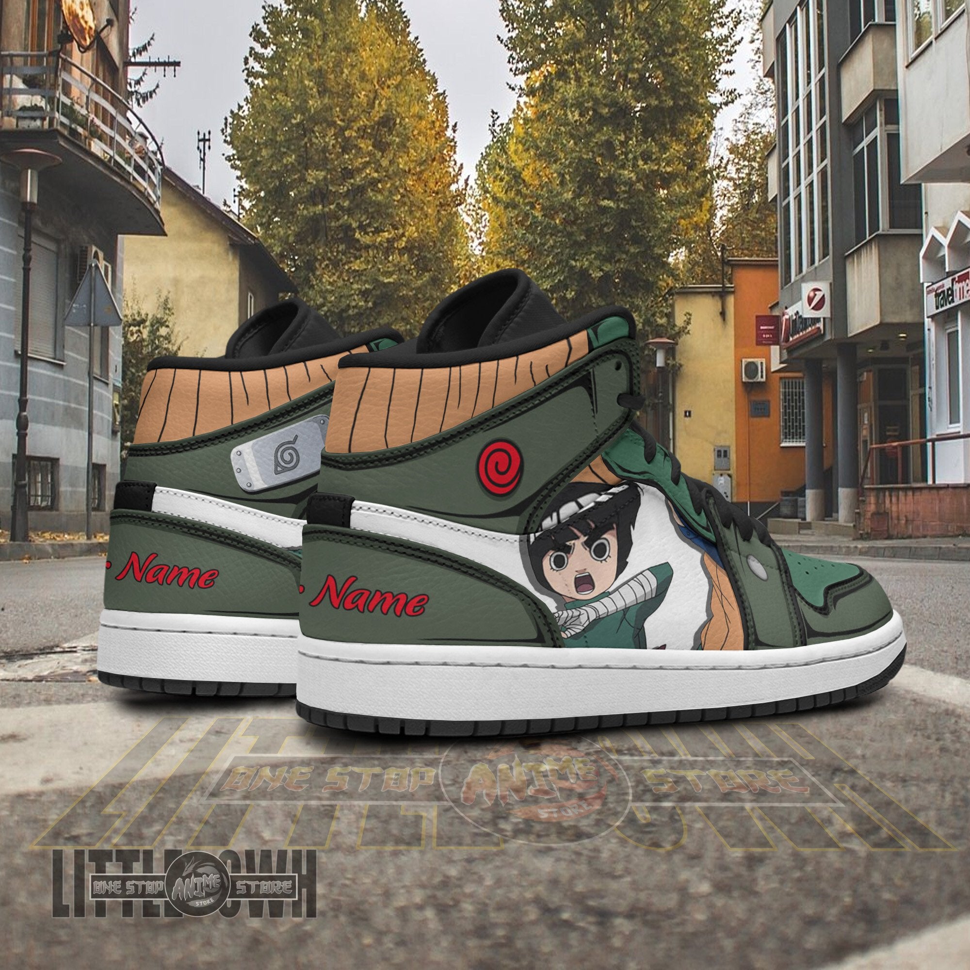 Ideafootwear Rock Lee AJ1 High Sneakers Shoes For Men And Women